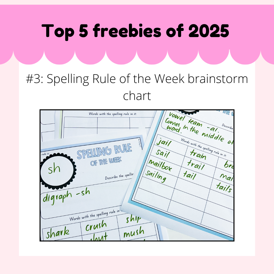 Top 5 Freebies of 2025