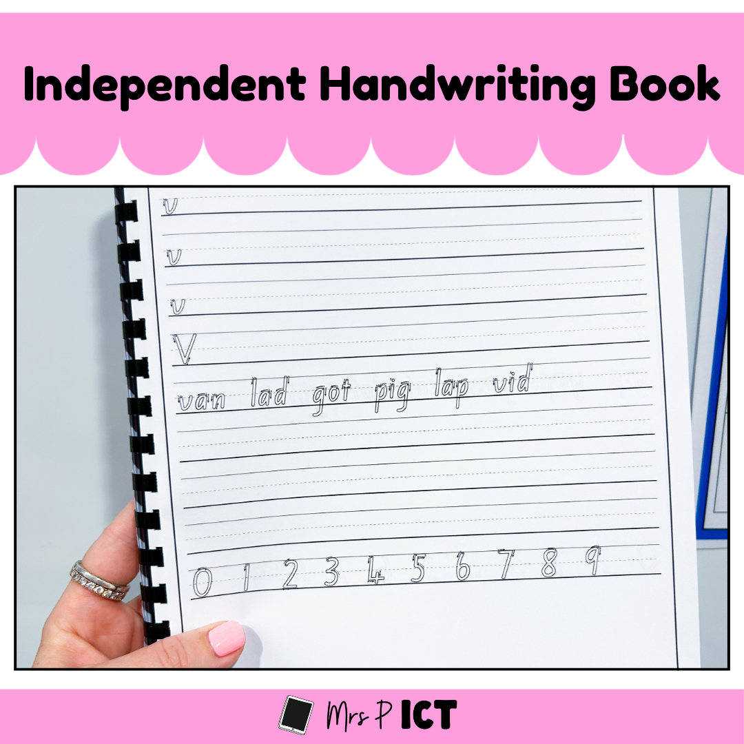 Independent Handwriting Book