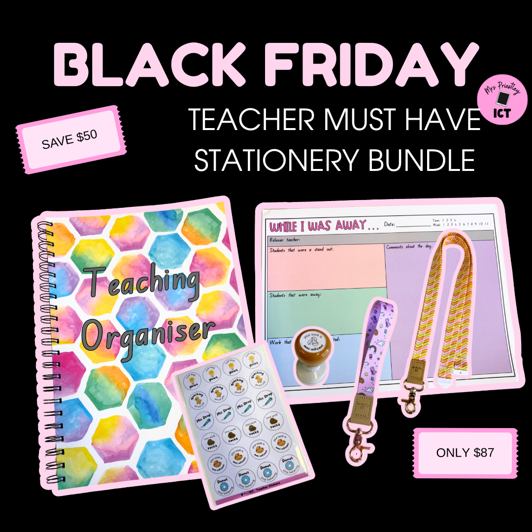 Black Friday Teacher Must Have Stationery Bundle