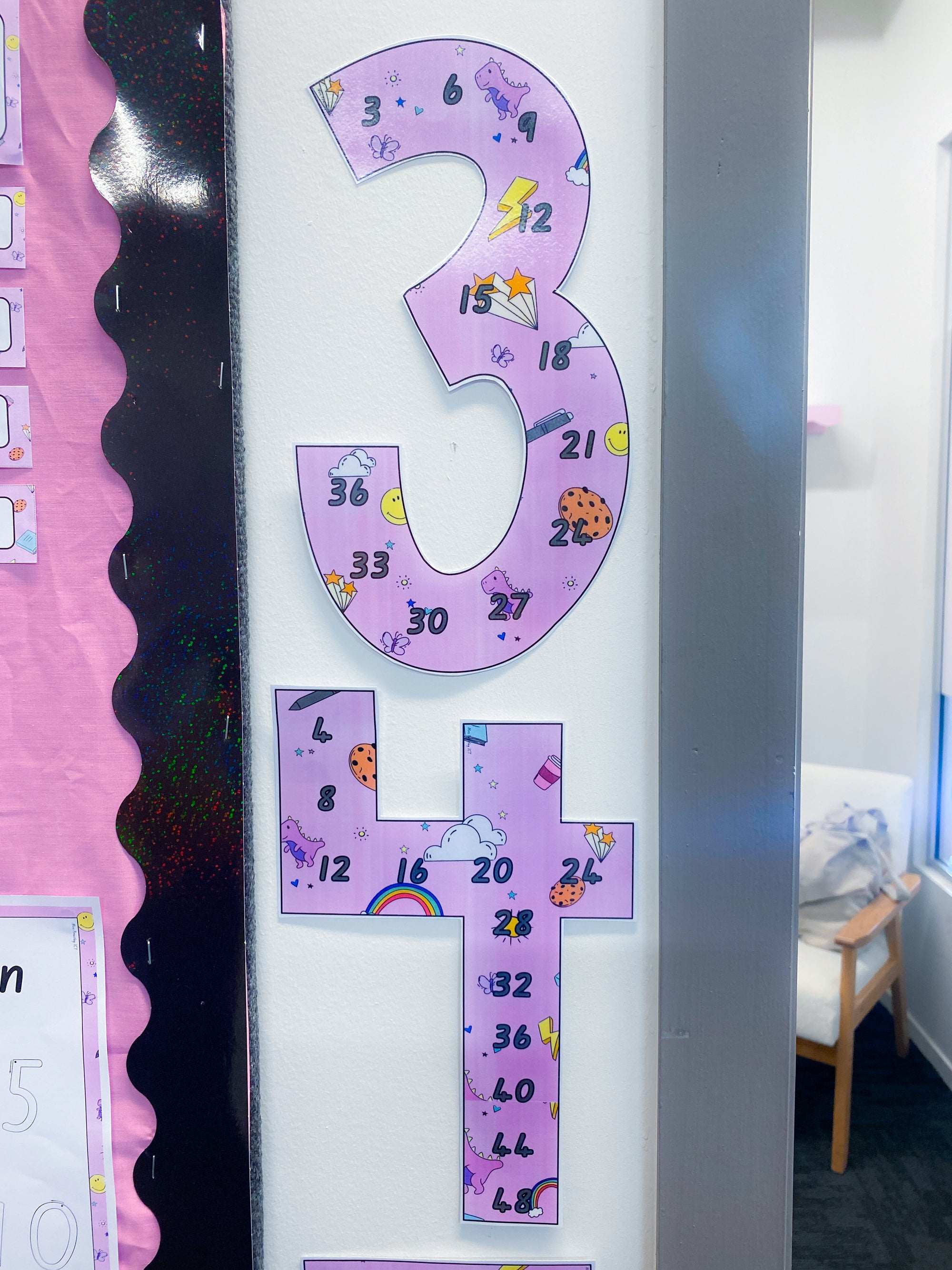 Skip counting multiples (Purple Fun)