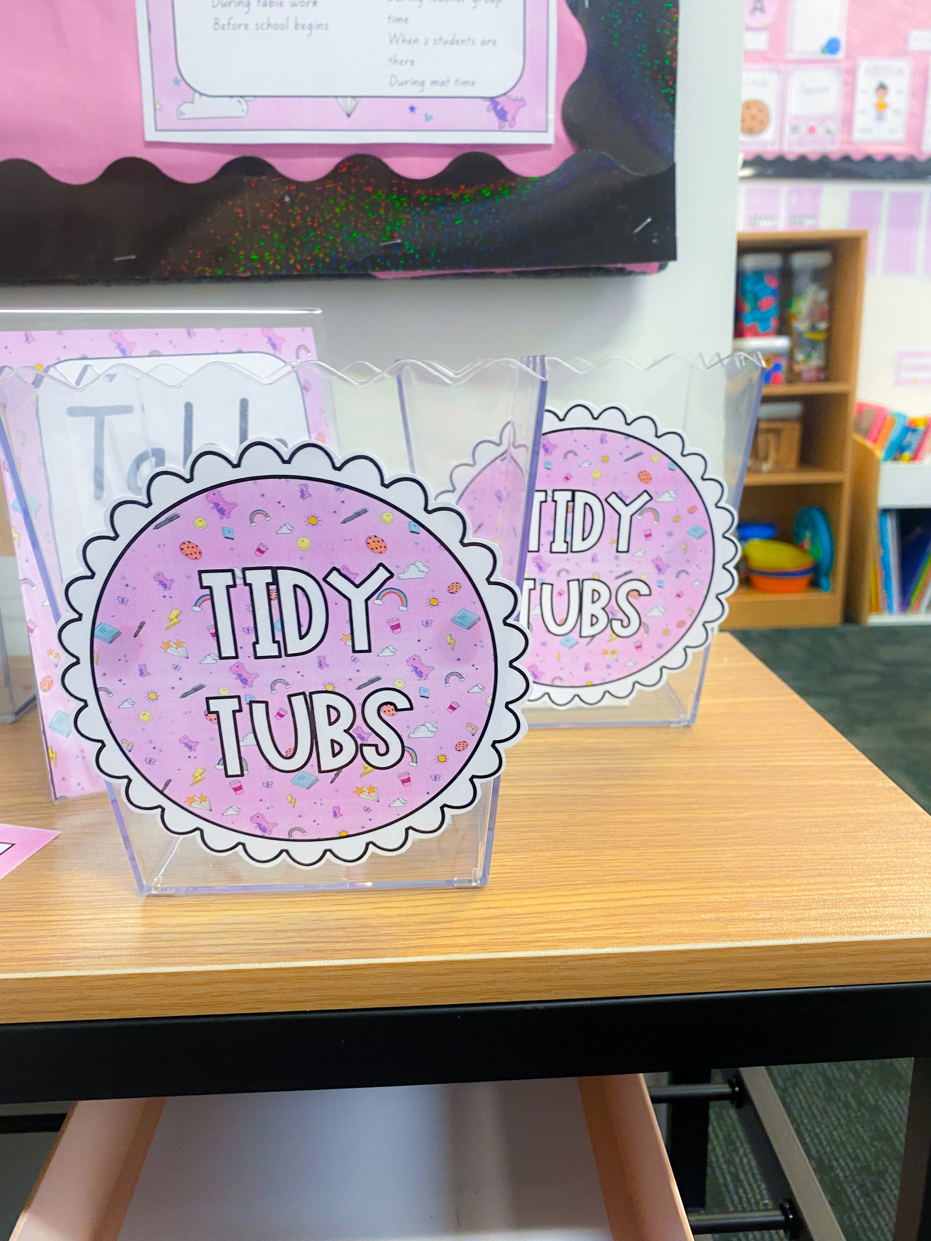 Tidy Tub labels freebie (Purple Fun)