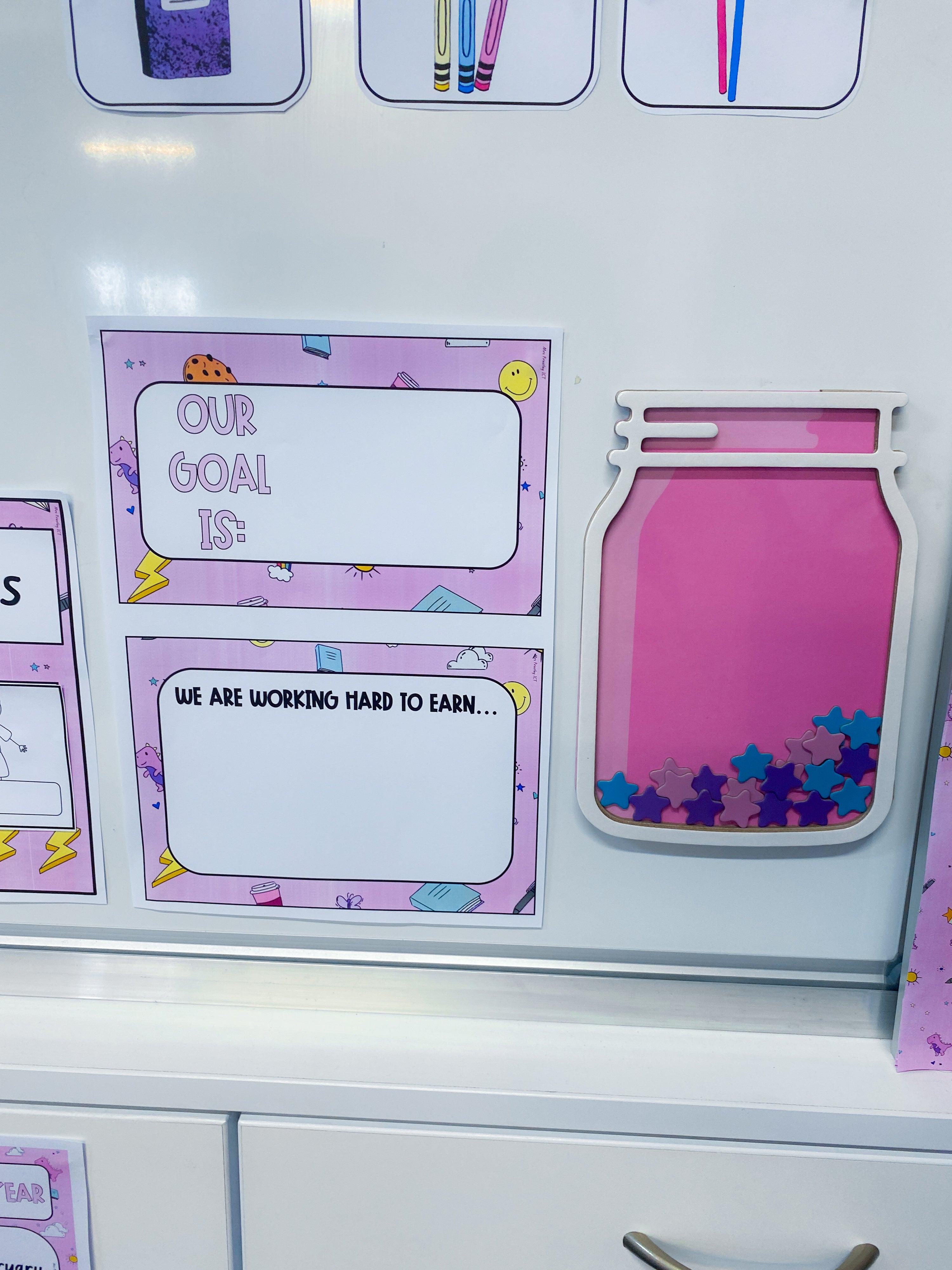 Reward Jar Header (Purple Fun theme)