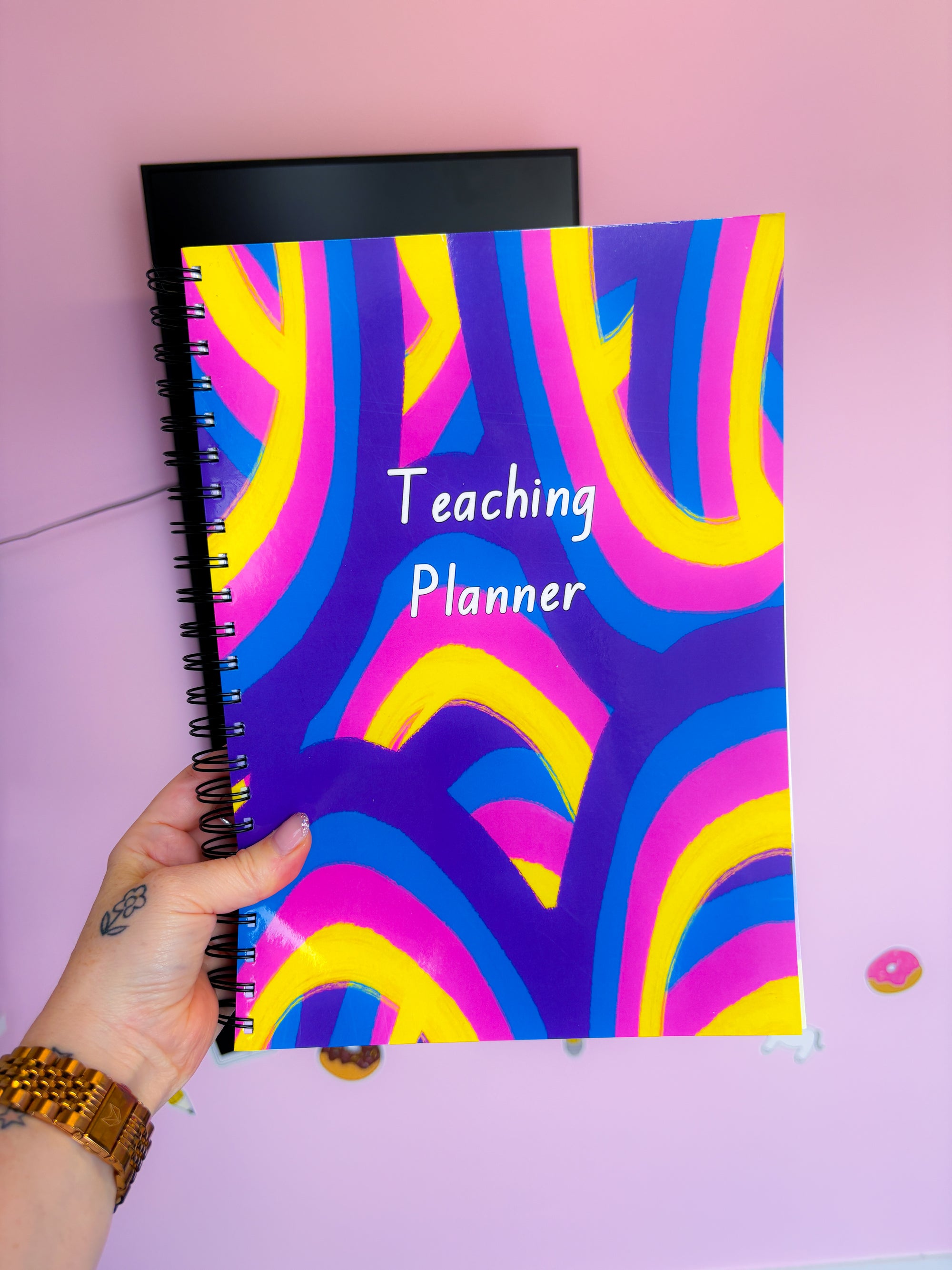 Neon Vibes Teaching Planner