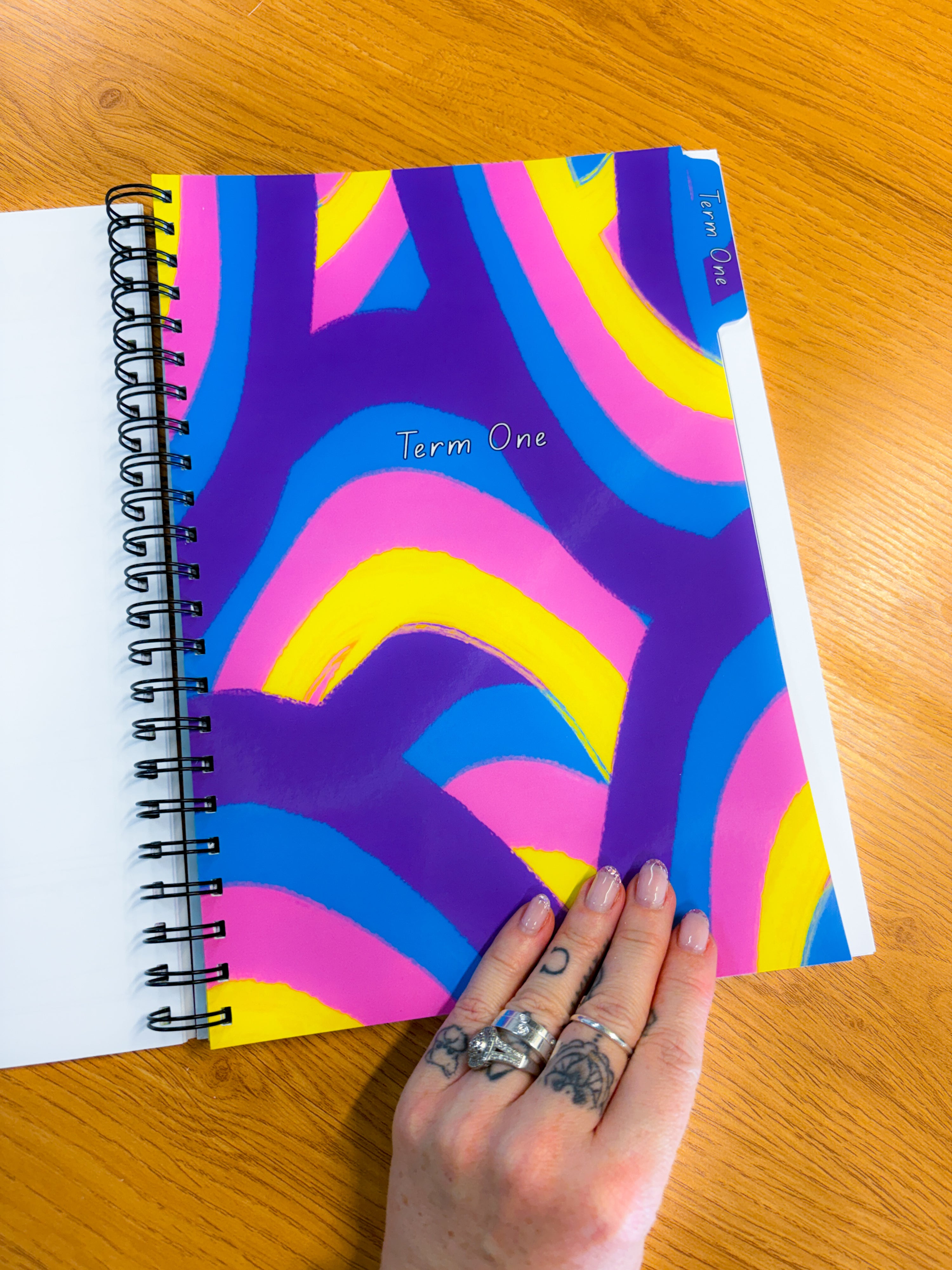 Neon Vibes Teaching Planner