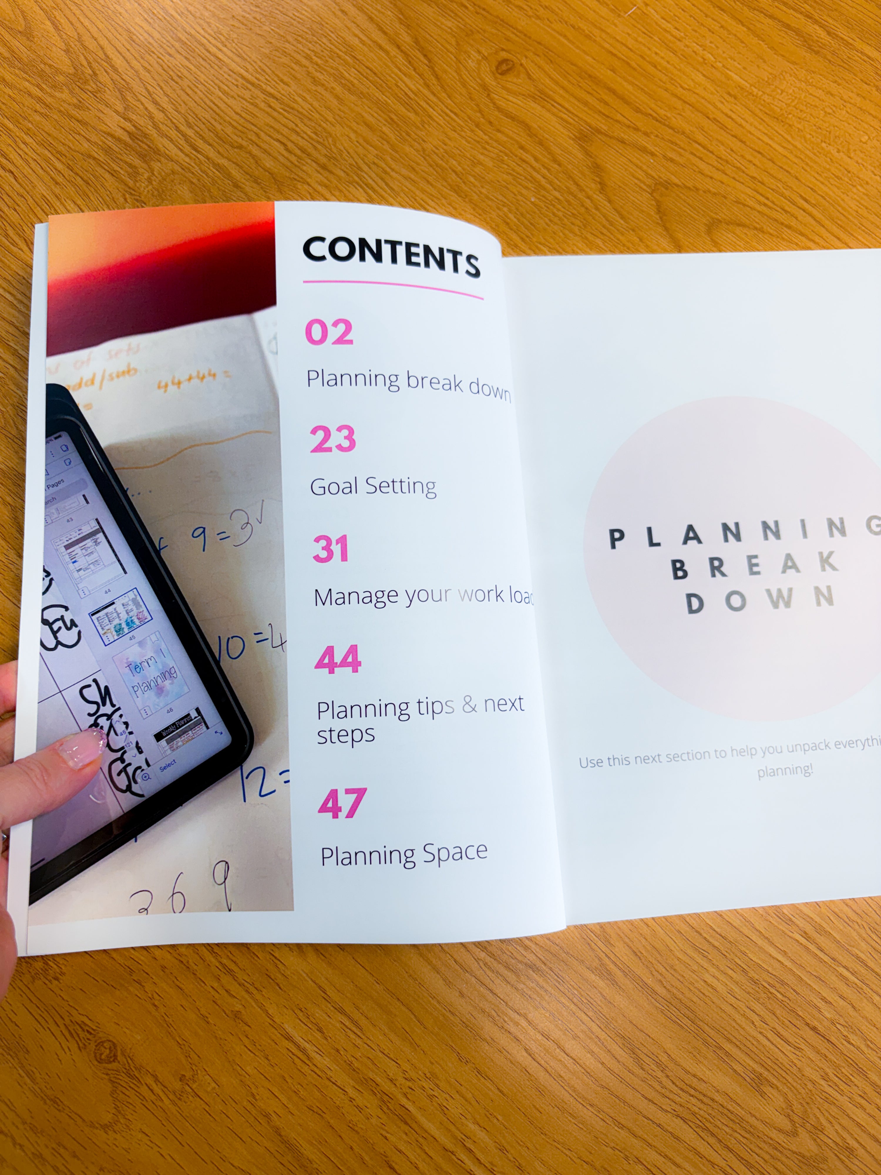 Unpacking Planning: A workbook to help you plan