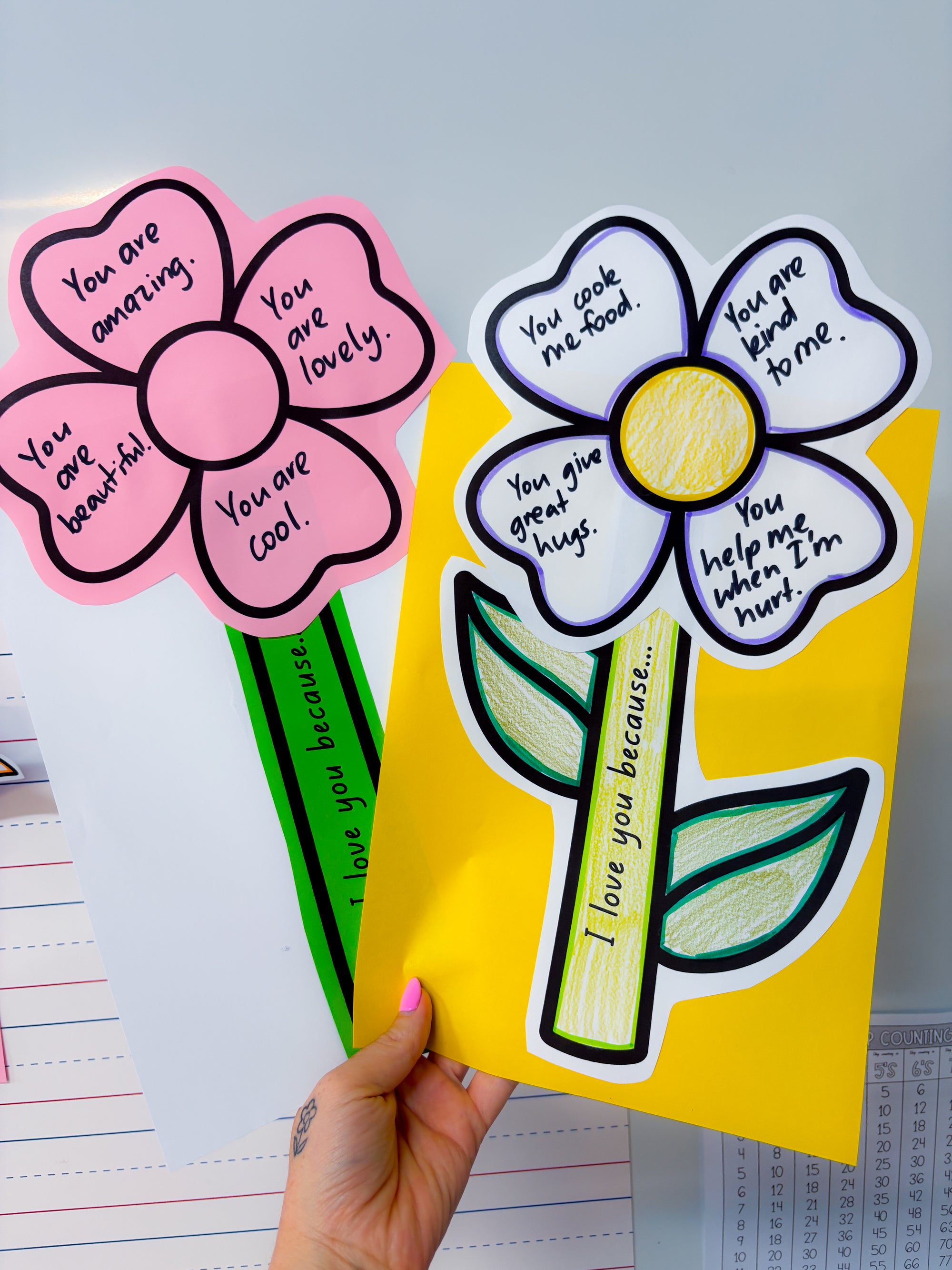 I love you because...craft