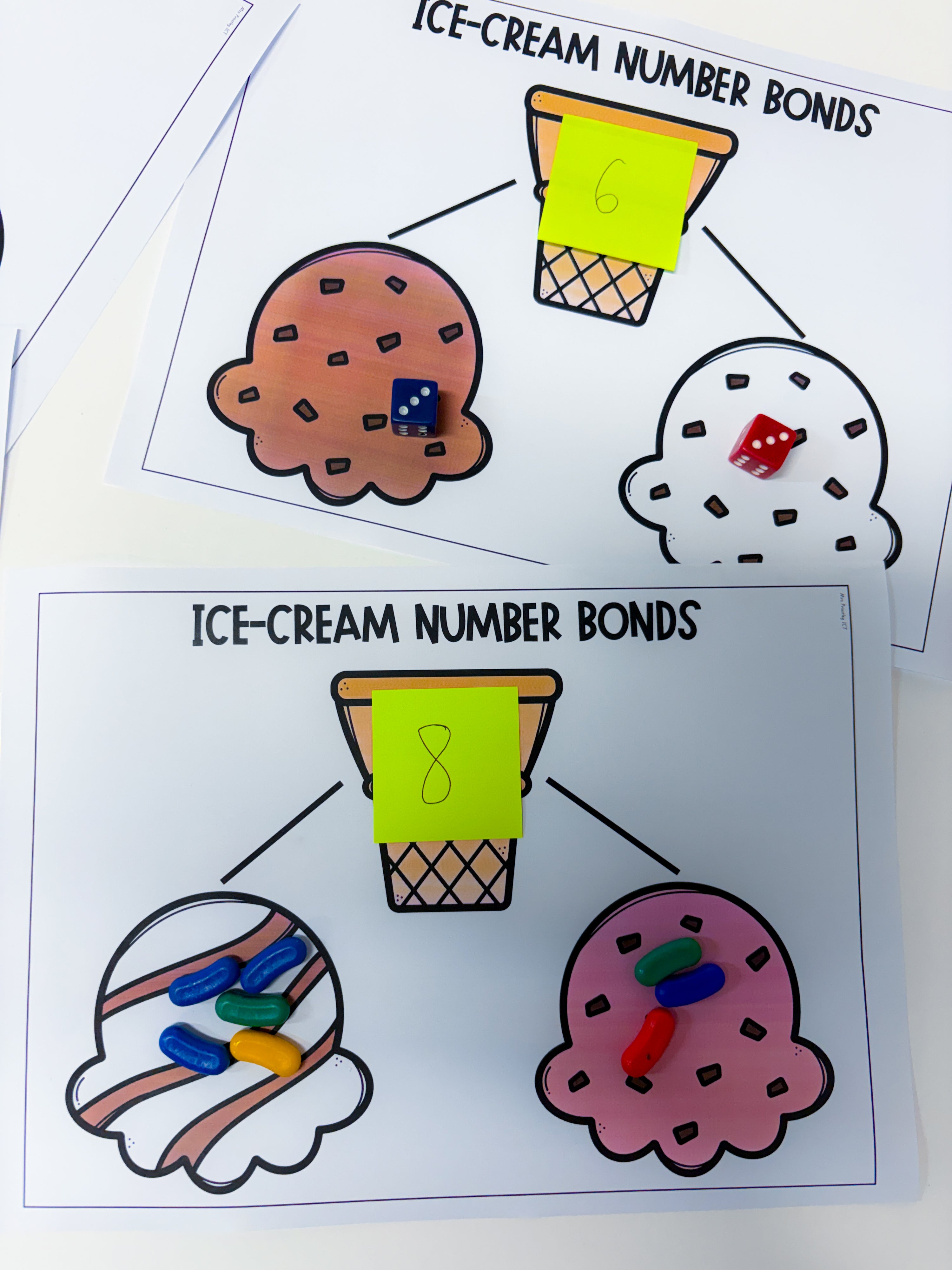 Ice-cream Number Bonds