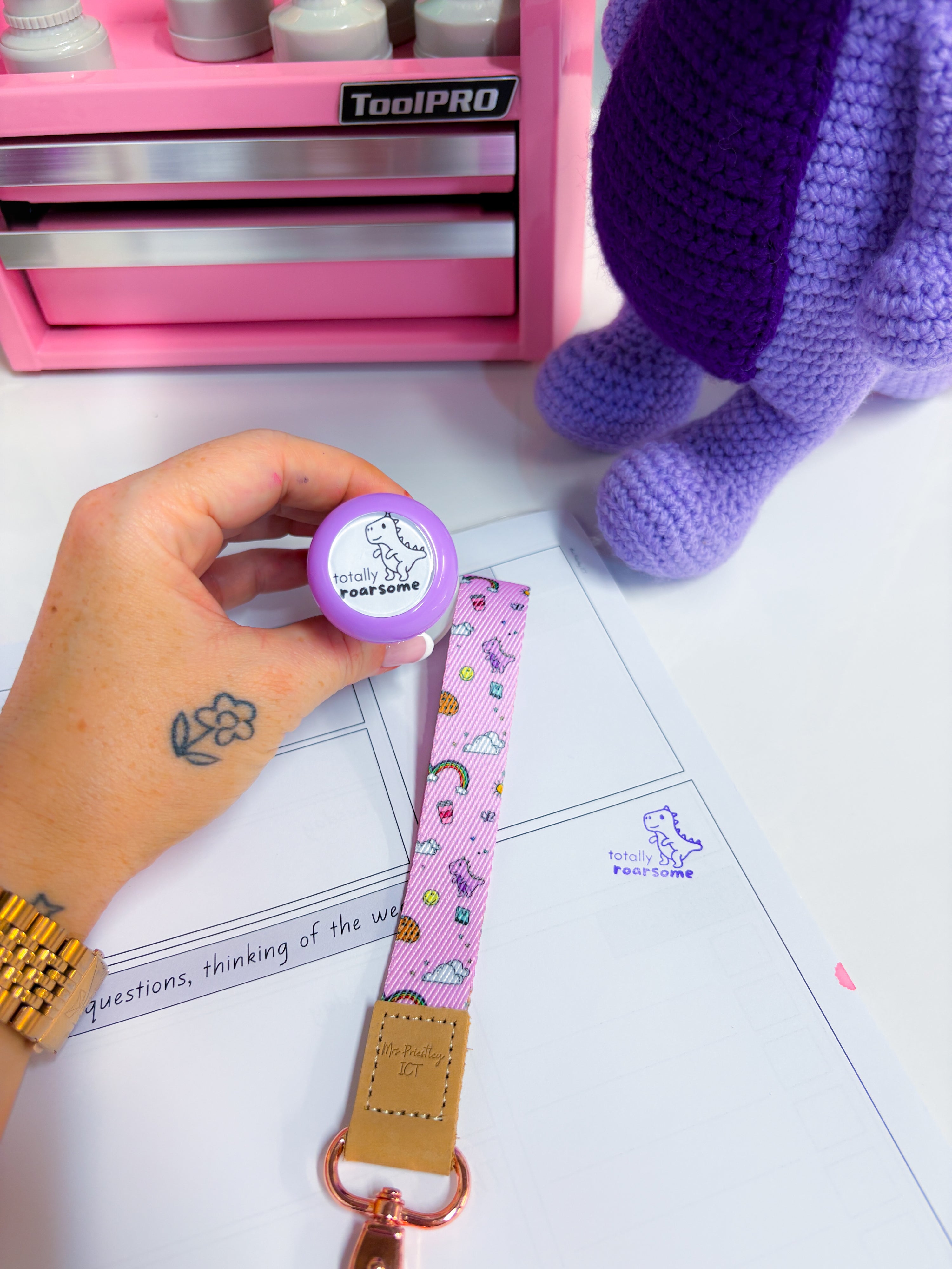 Limited Edition Purple Fun Stationery Bundle