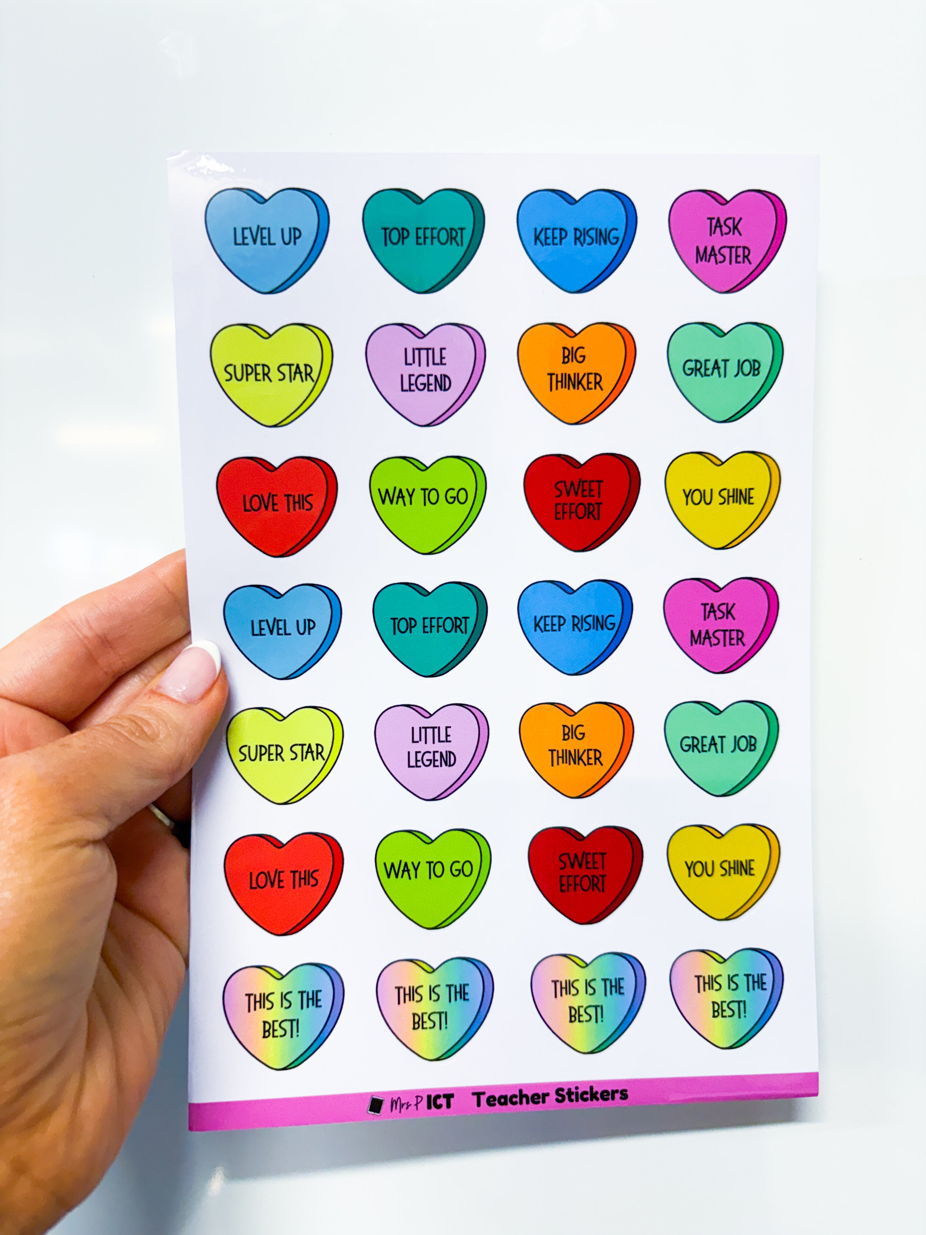 Teacher Stickers - Pack 5