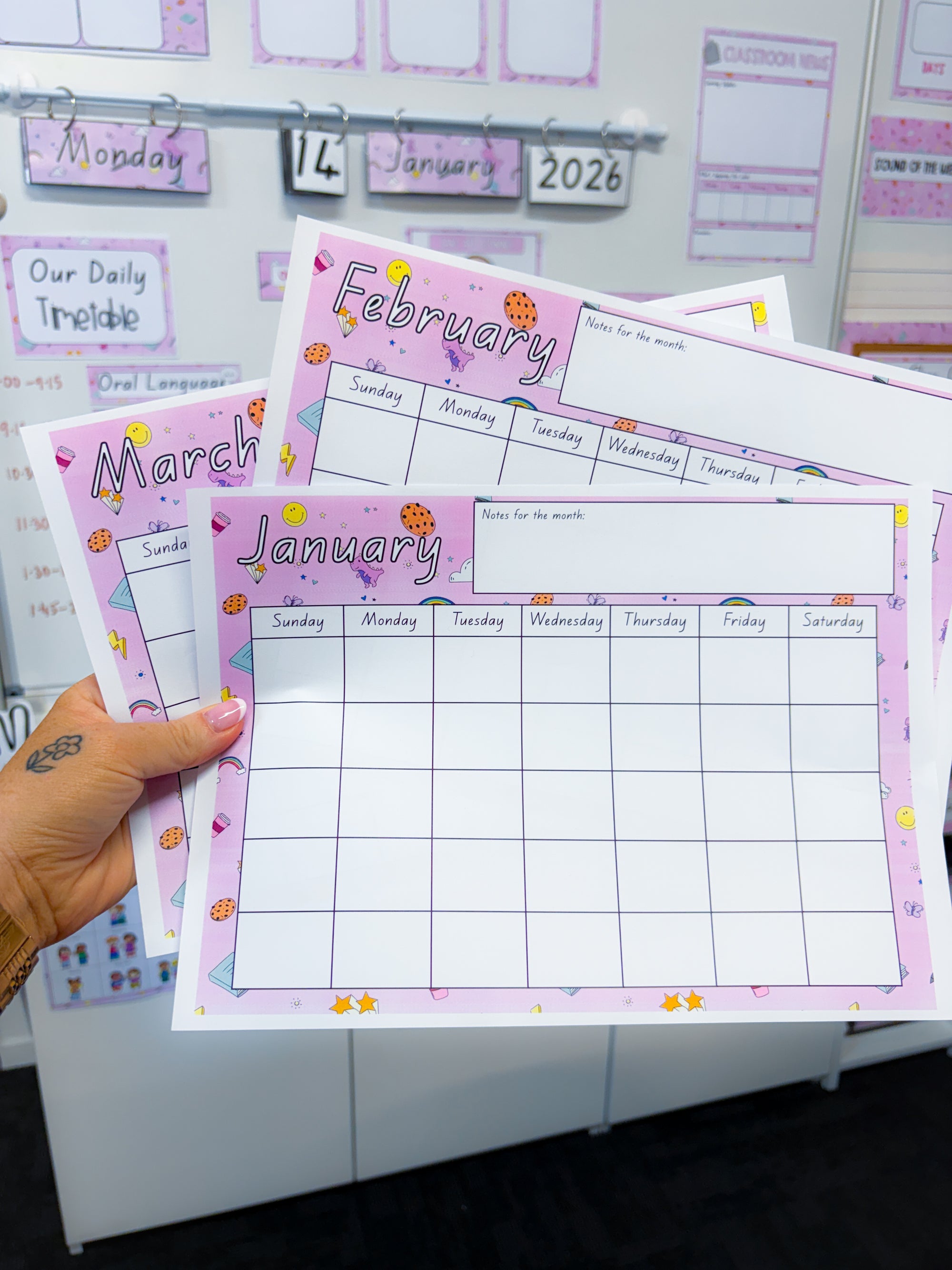 Calendar Planner (Purple Fun)