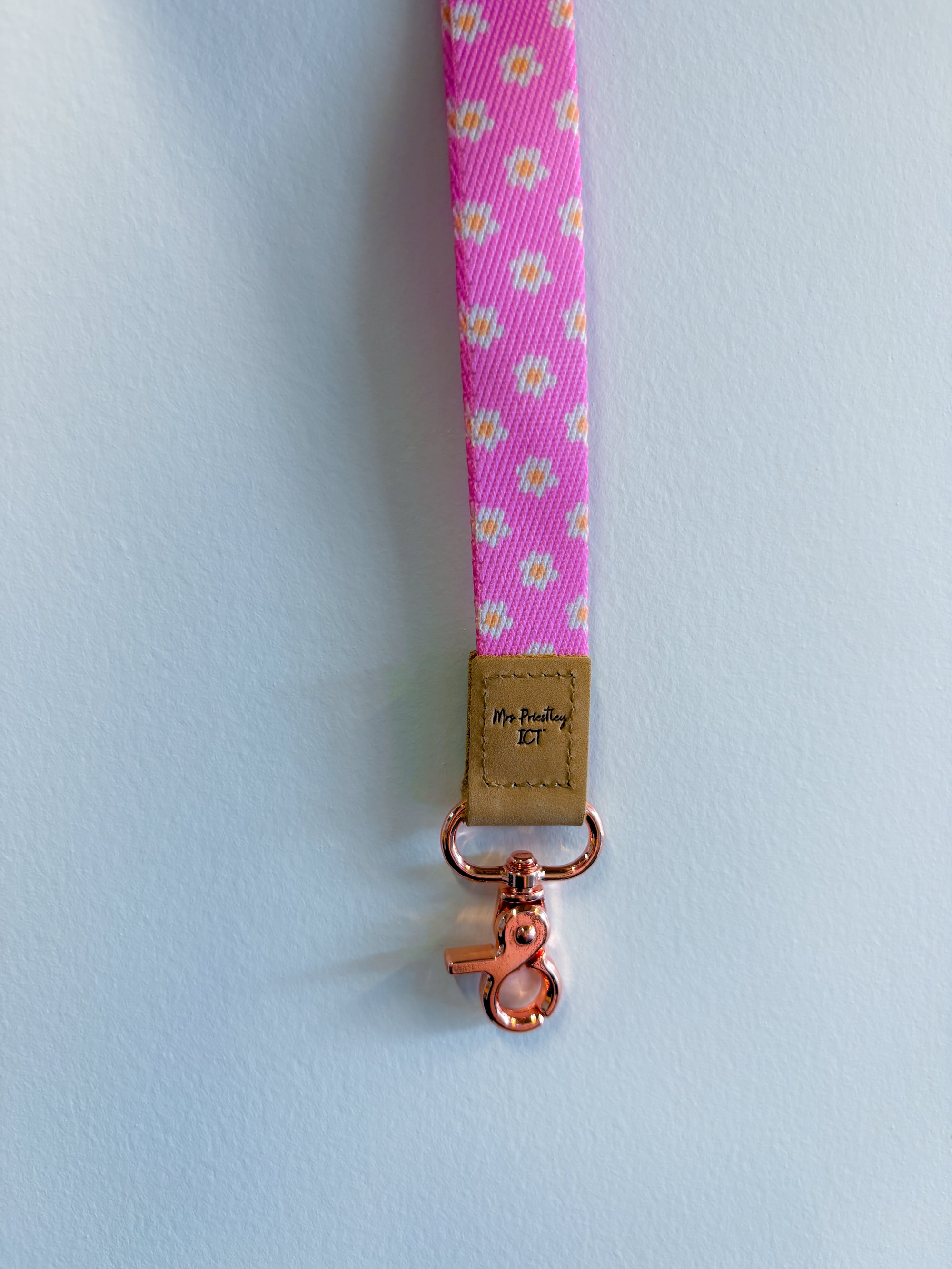 Pink Blossom Lanyard
