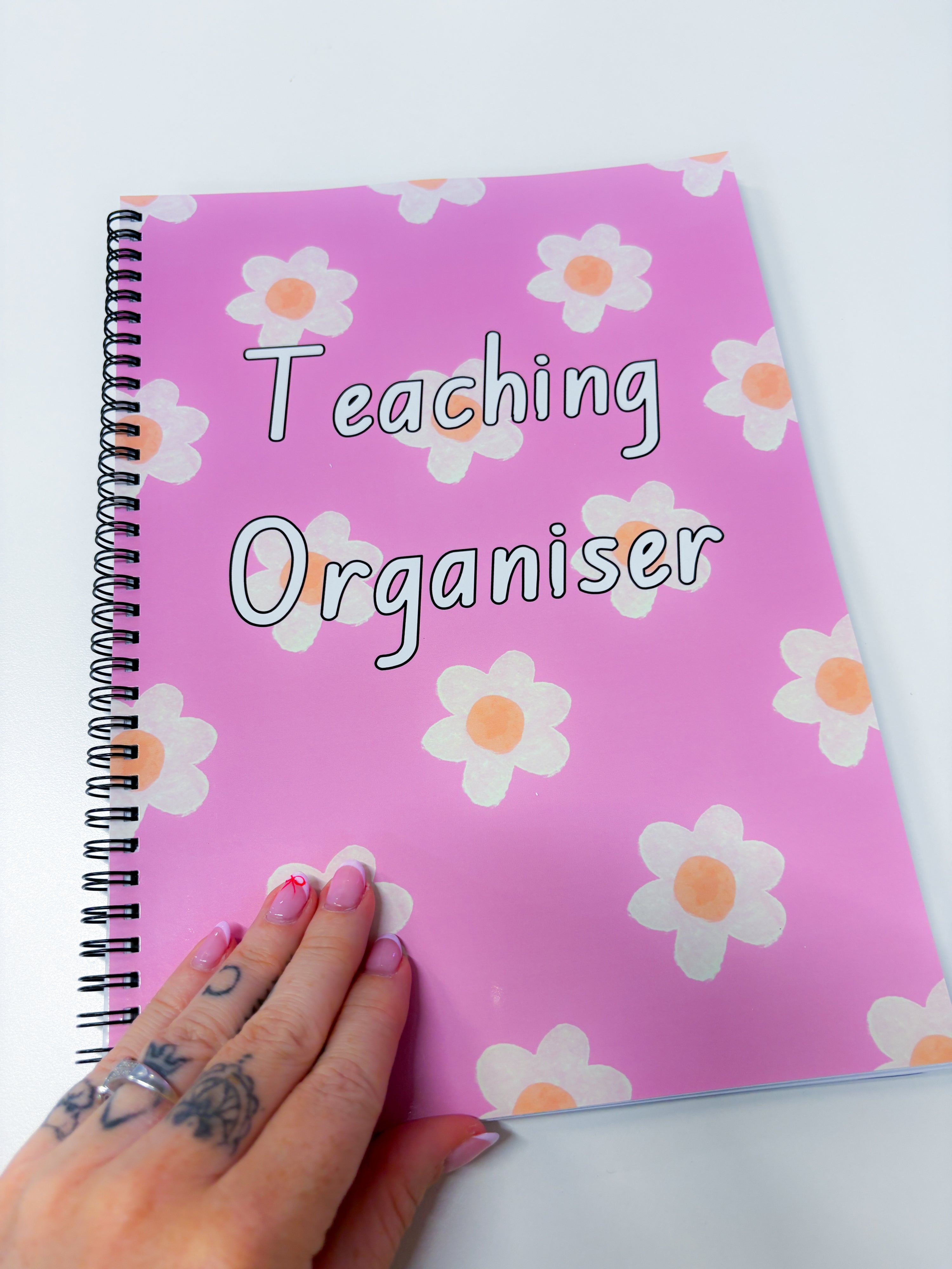 Pink Blossom Teaching Organiser