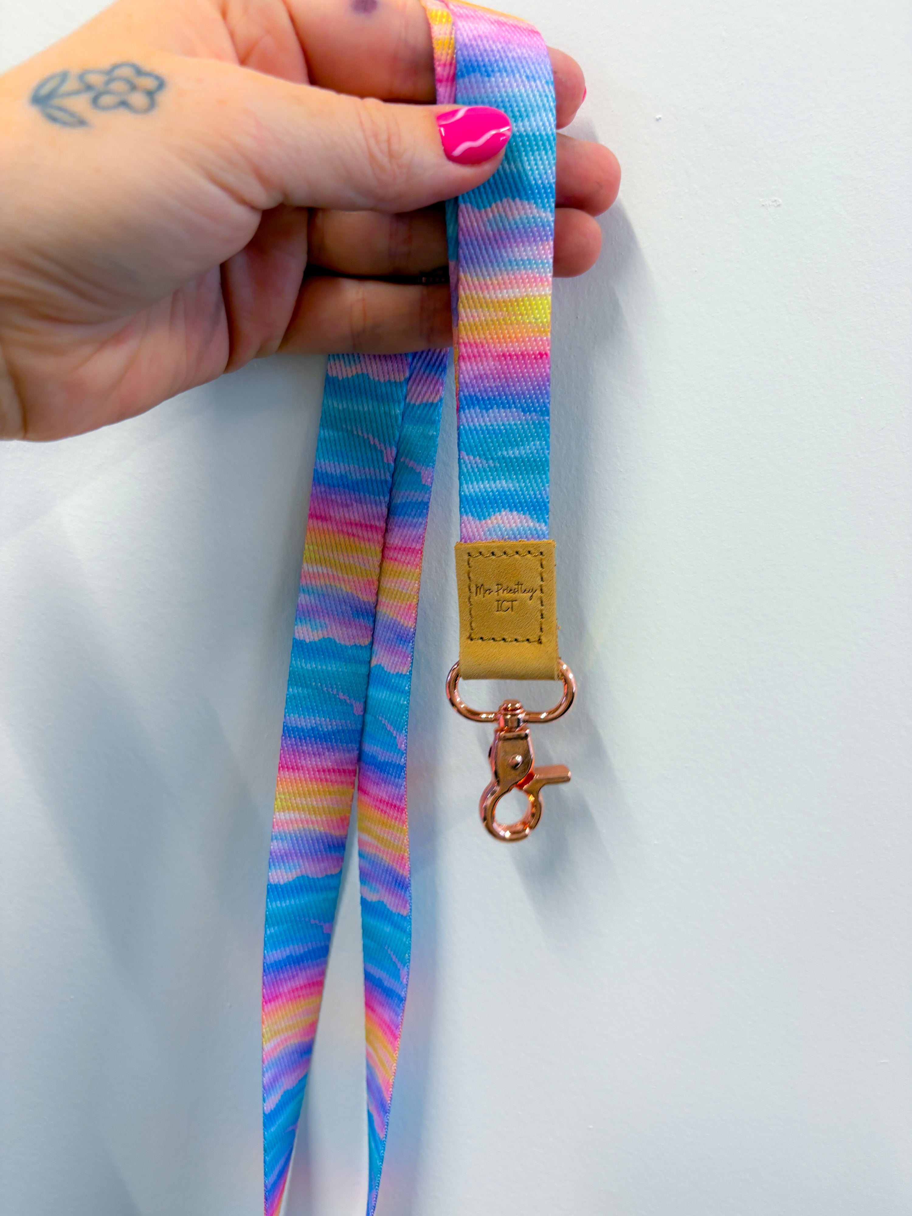 Sky Colour Lanyard