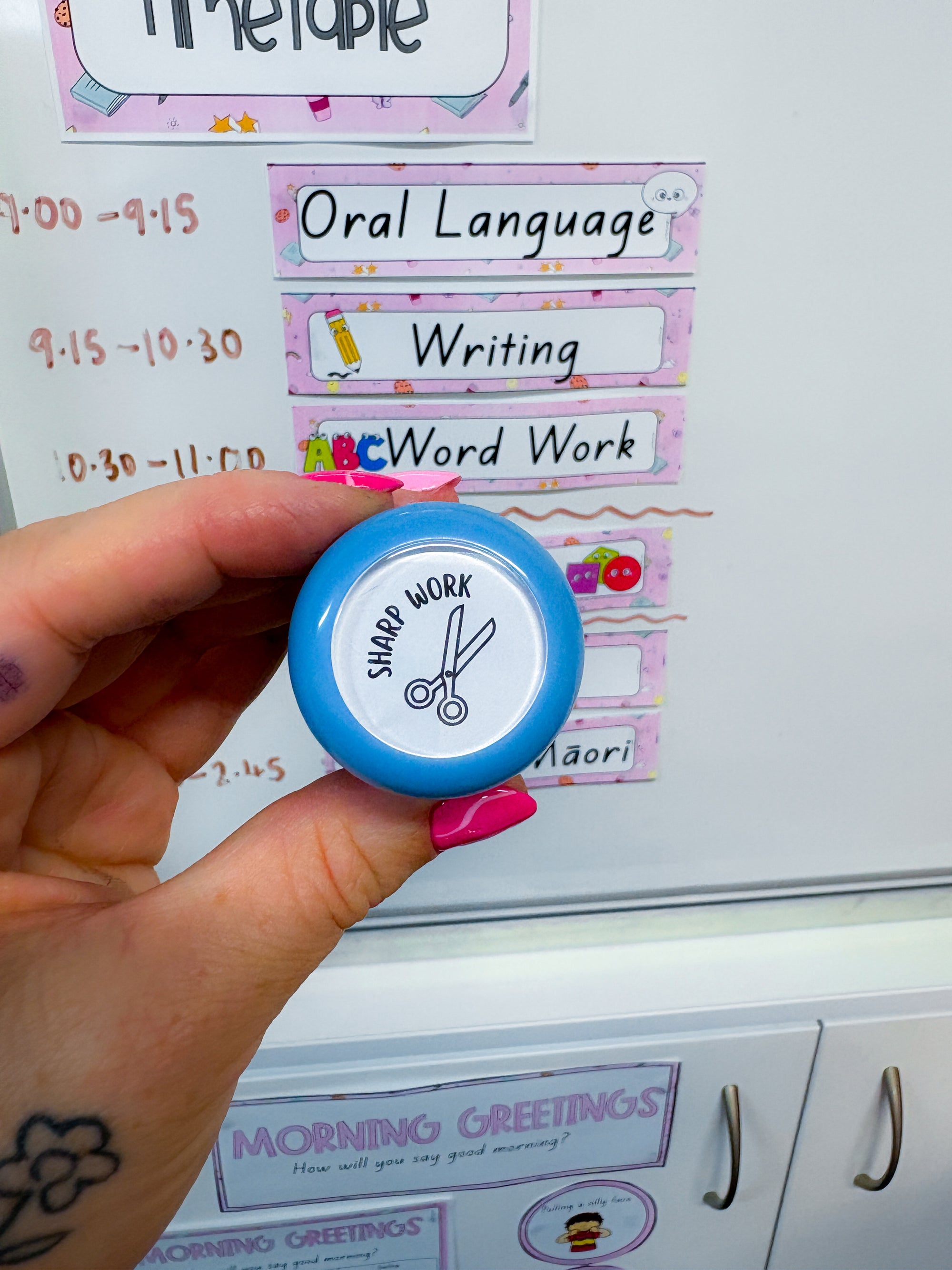Sharp Work Stamp
