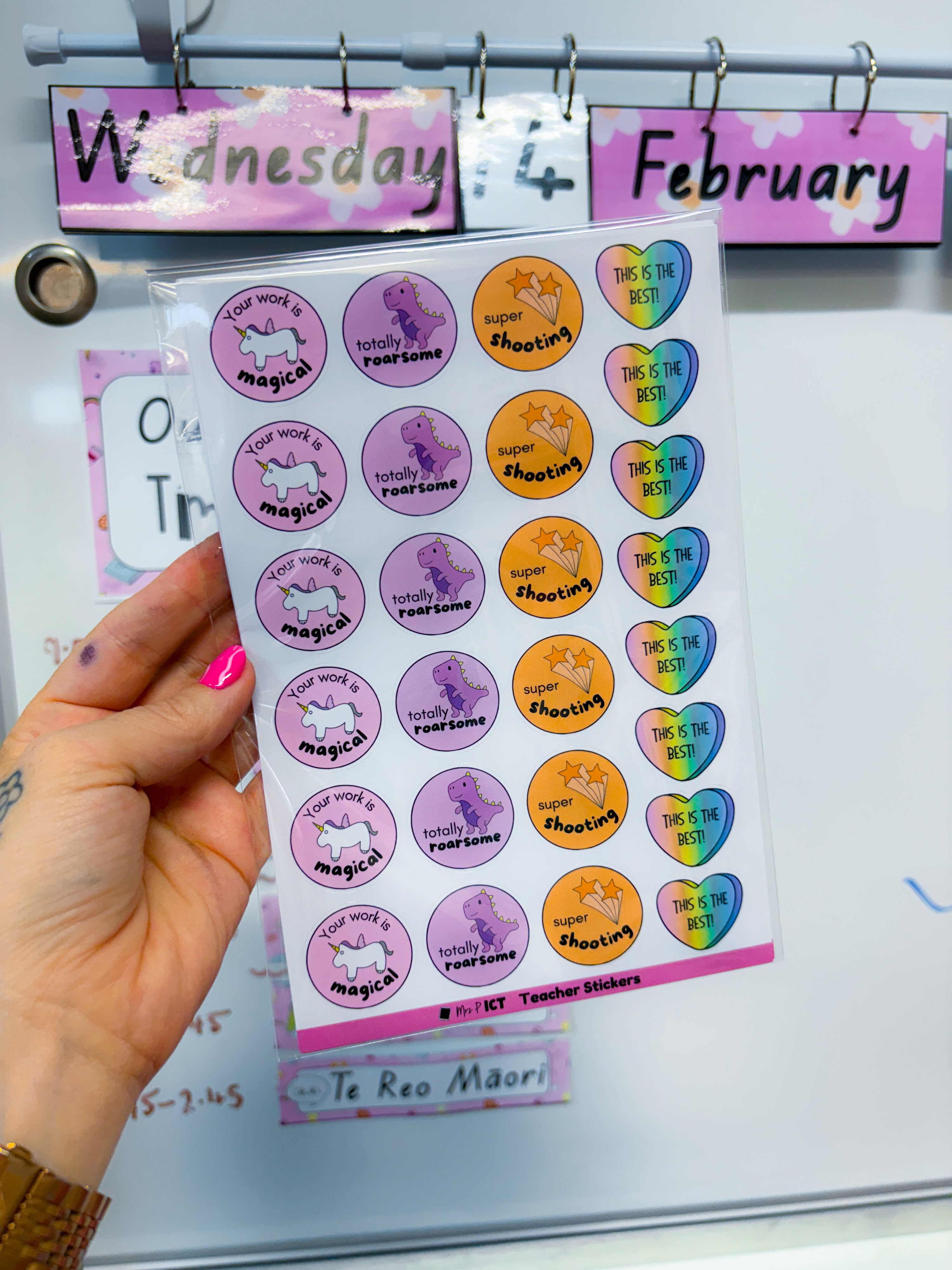 Teacher Stickers - Fan Favs