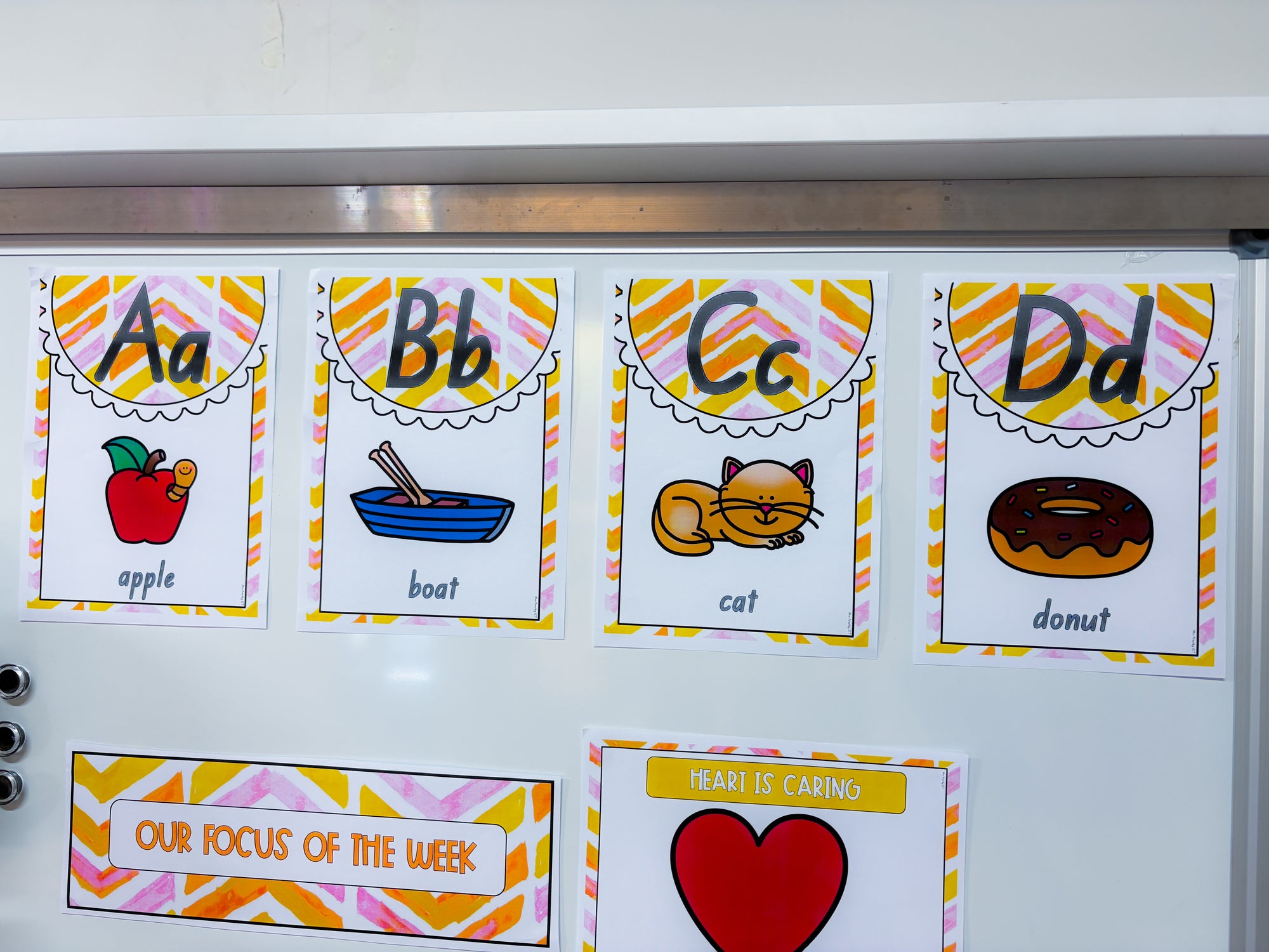Alphabet Posters - Summer sherbet theme