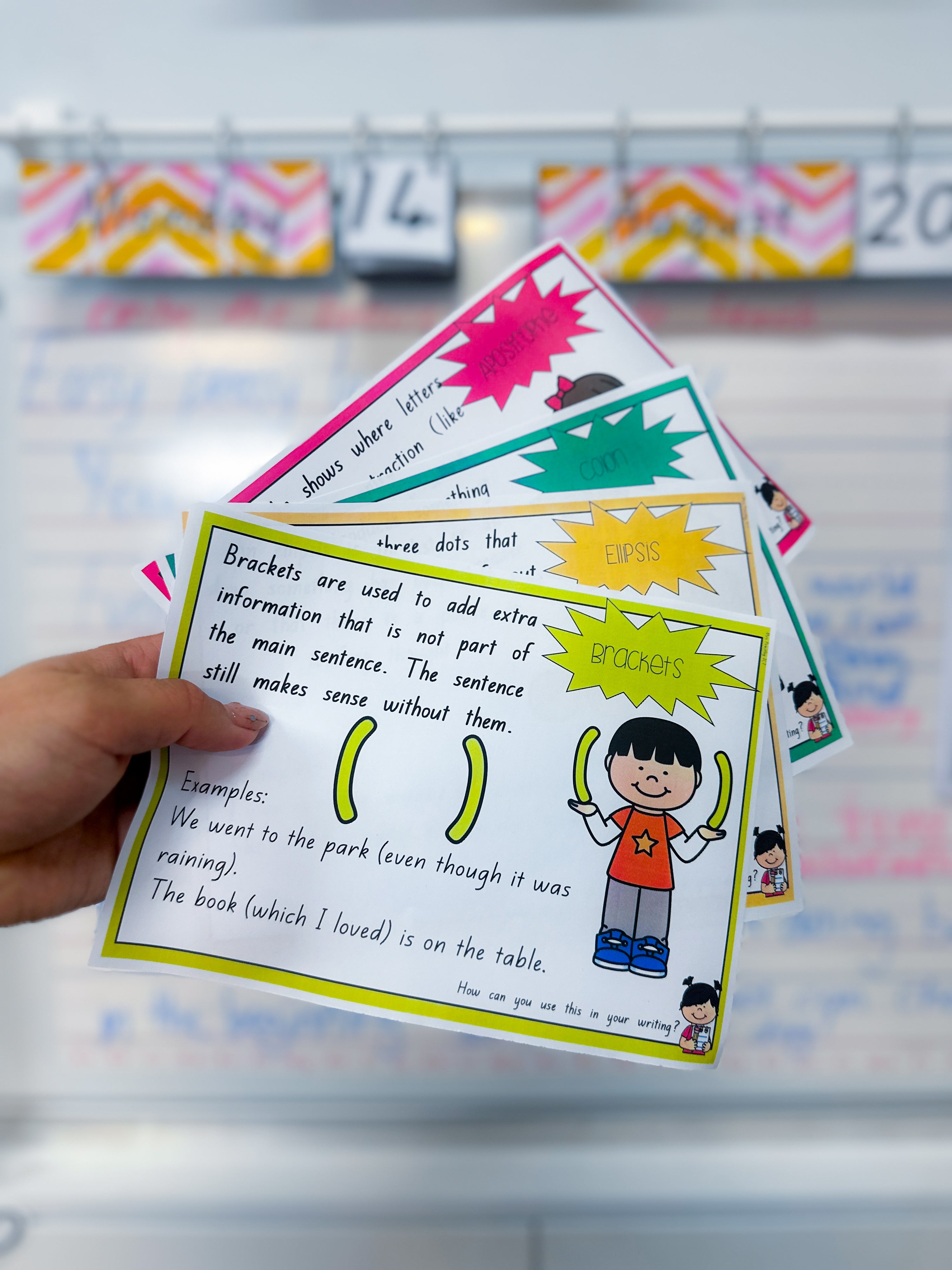 Punctuation Anchor Charts