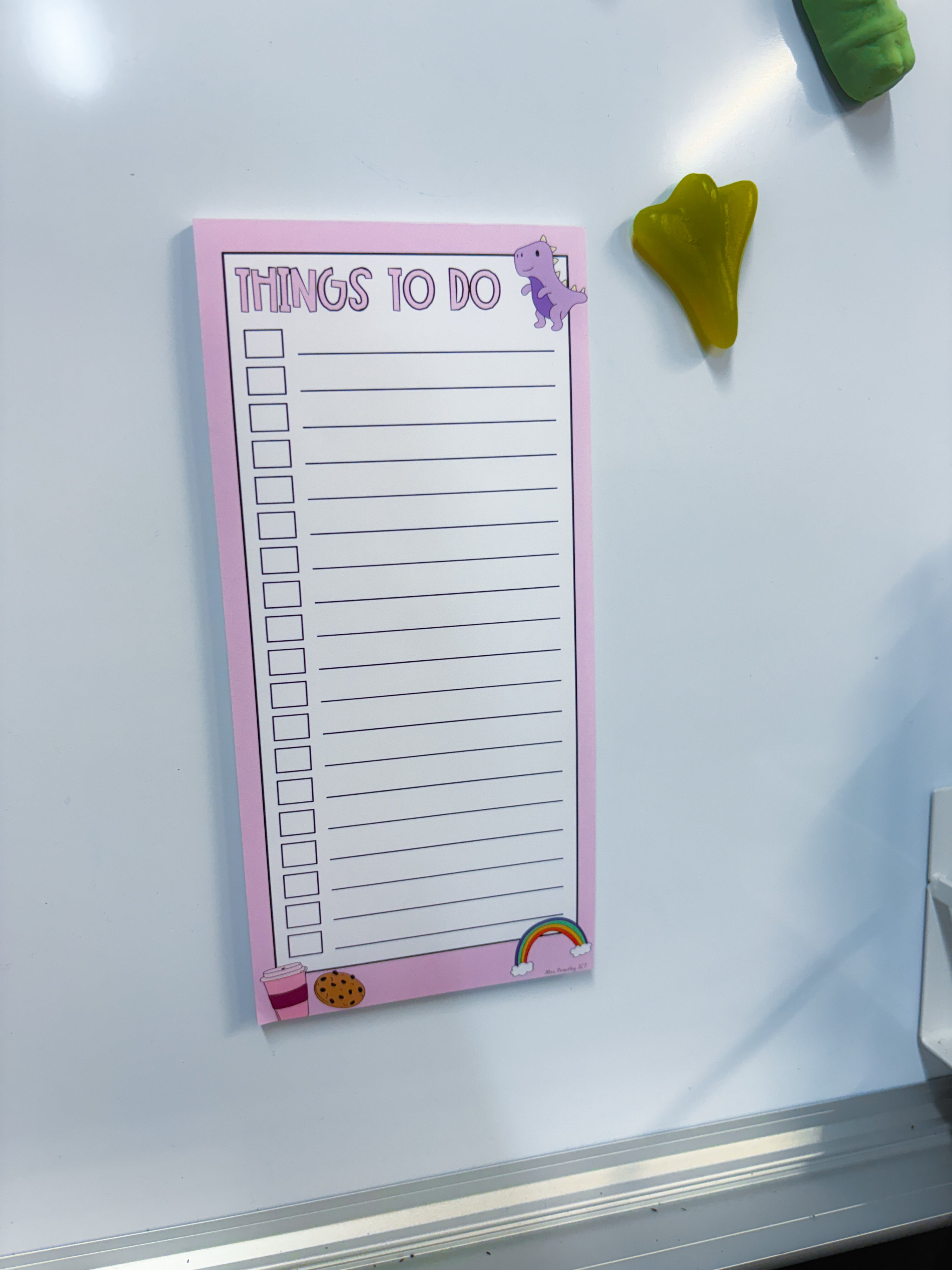 Things to do notepad - Pink Blossom