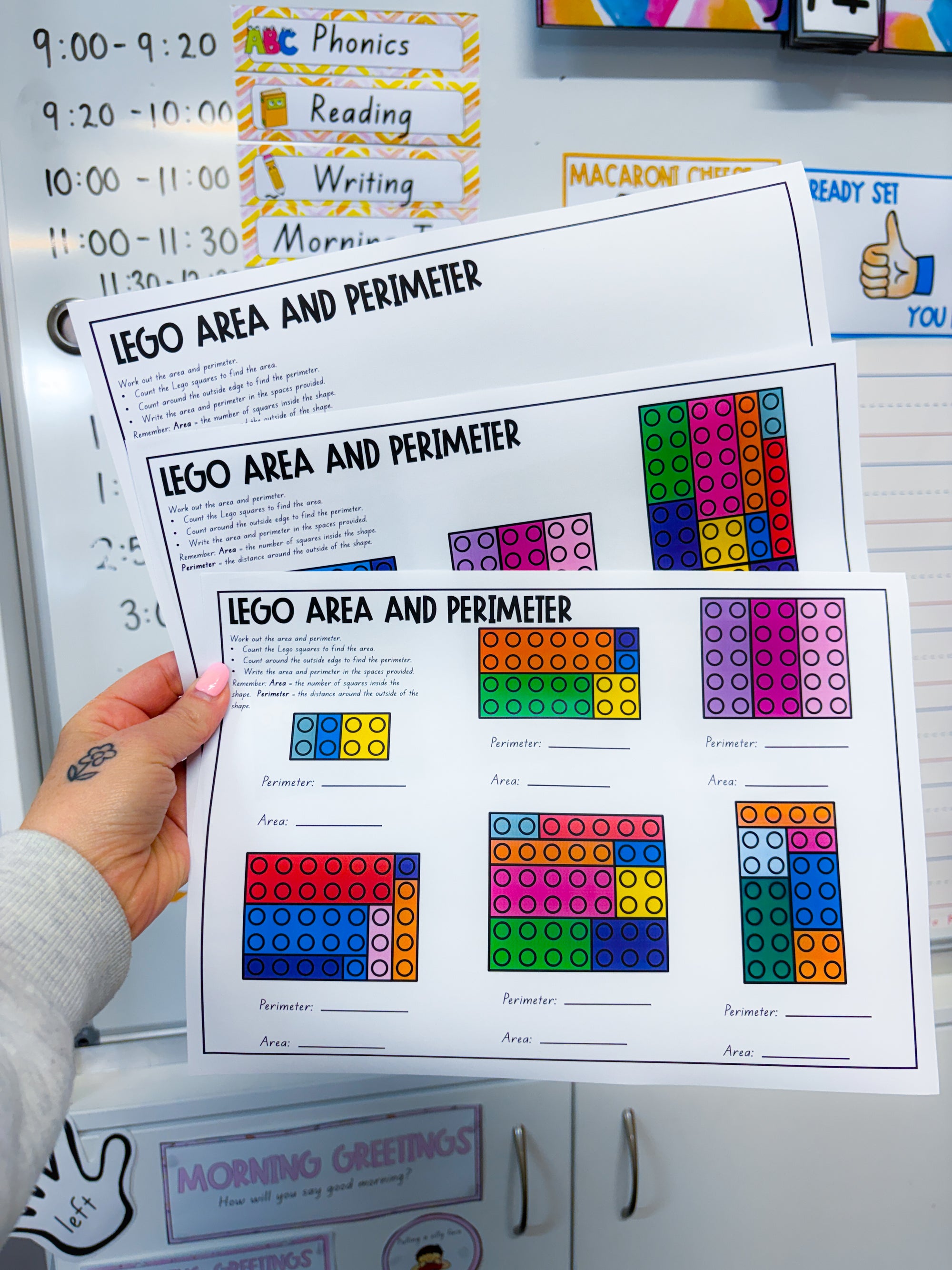 Lego Area and Perimeter