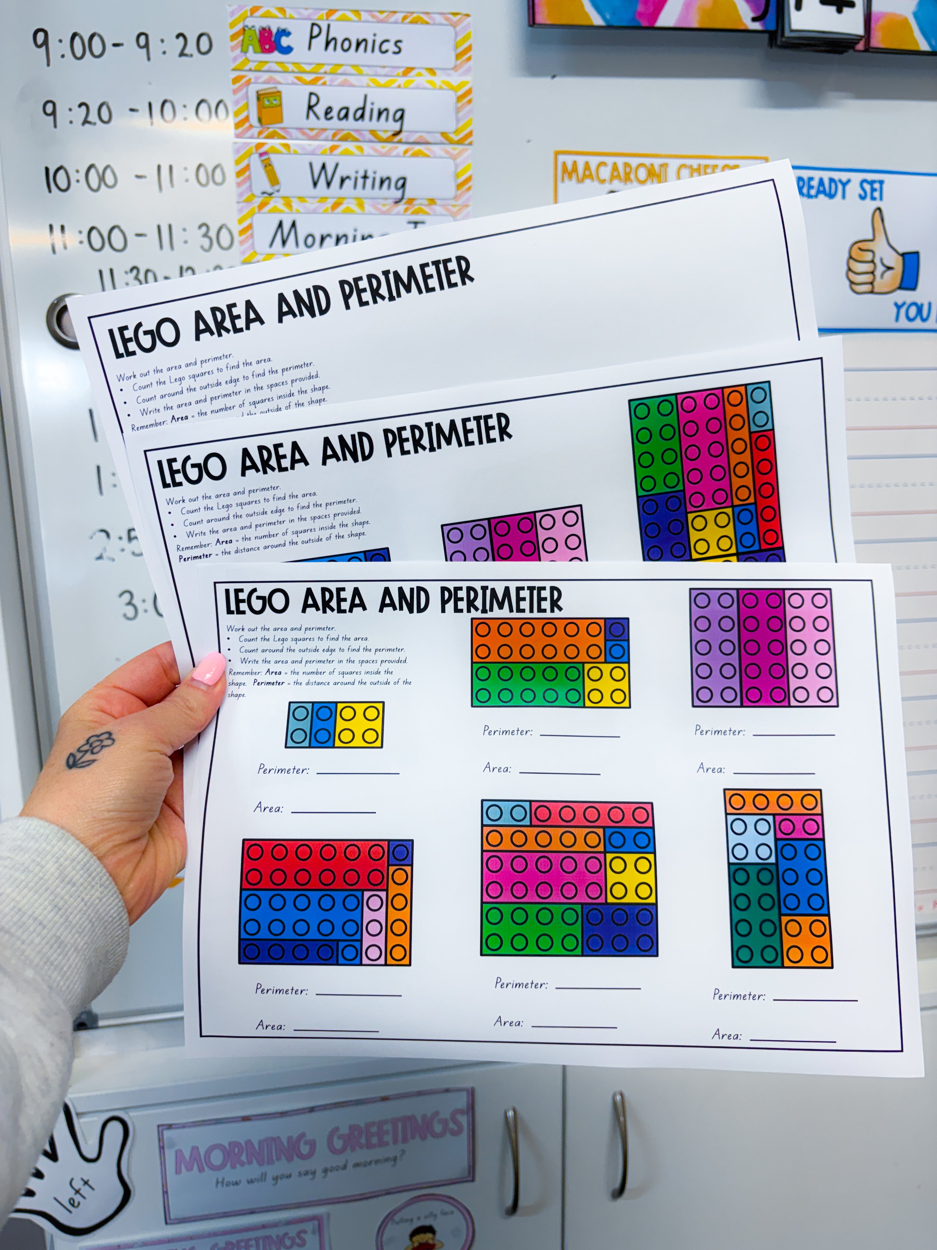 Lego Area and Perimeter