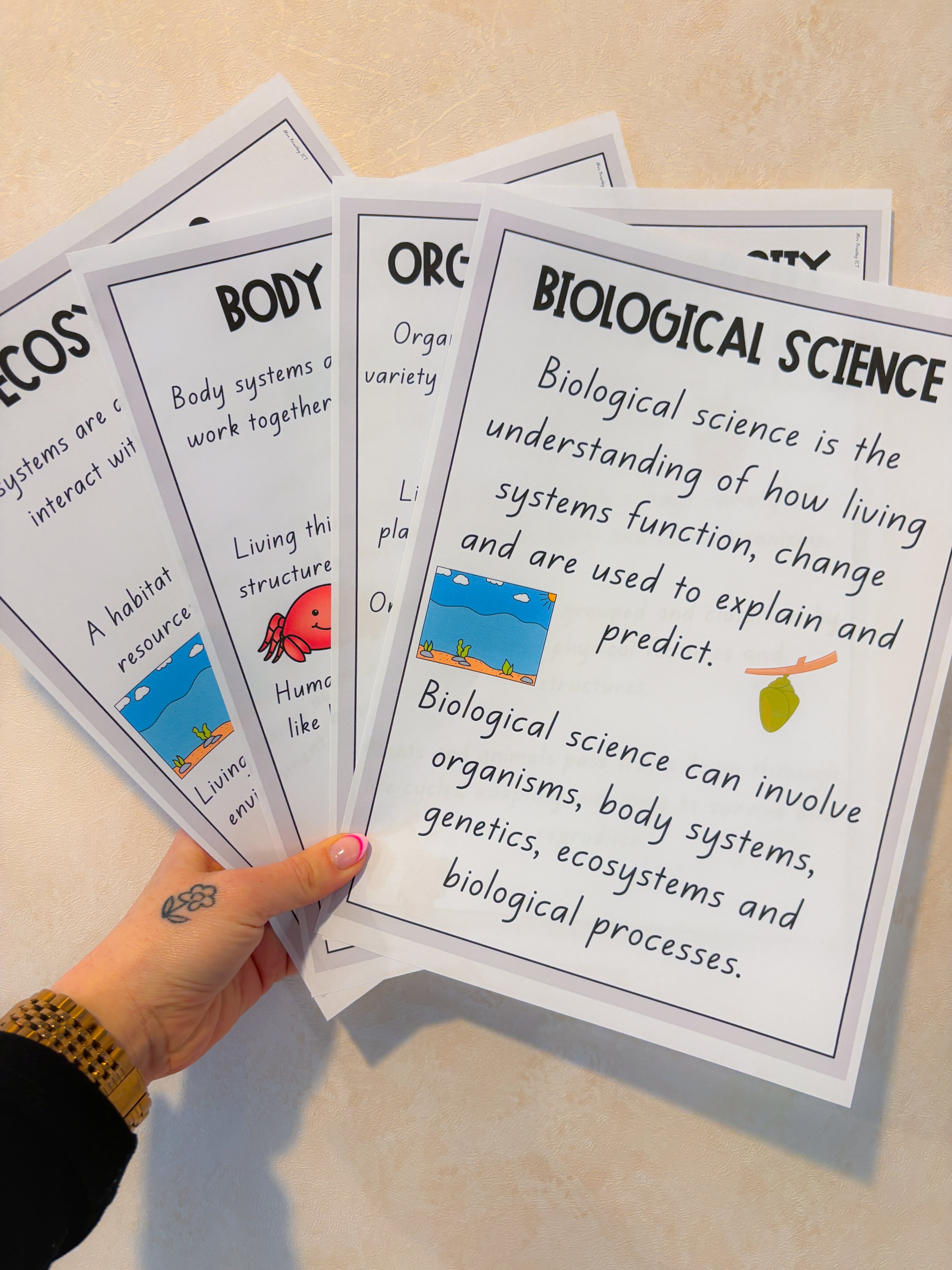 Science Anchor Charts