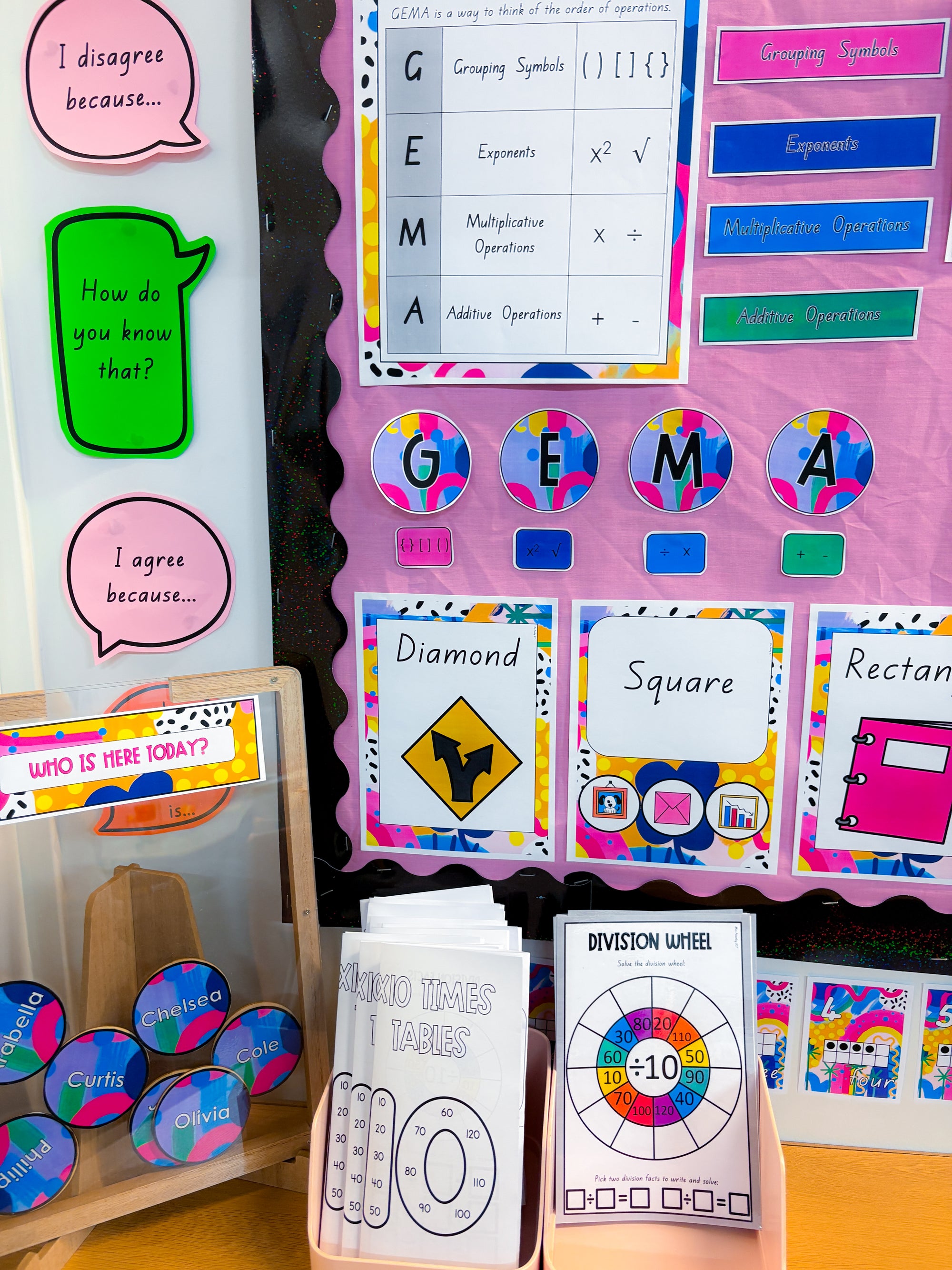 Who is here today? Rainbow of Hope theme