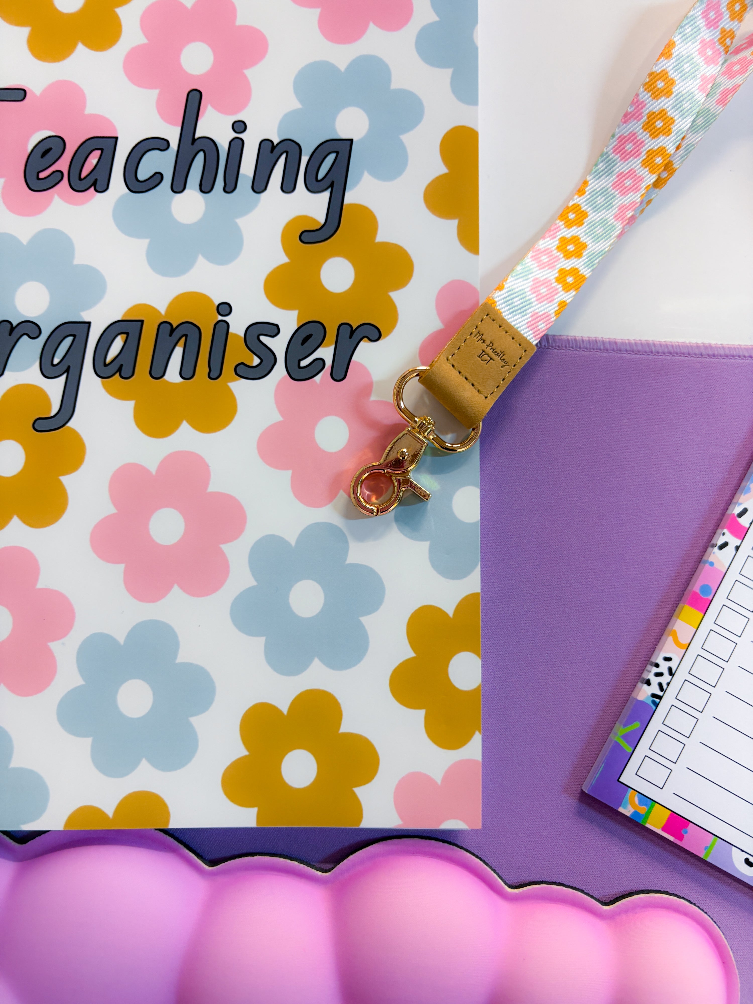 Flower Power Teaching Organiser