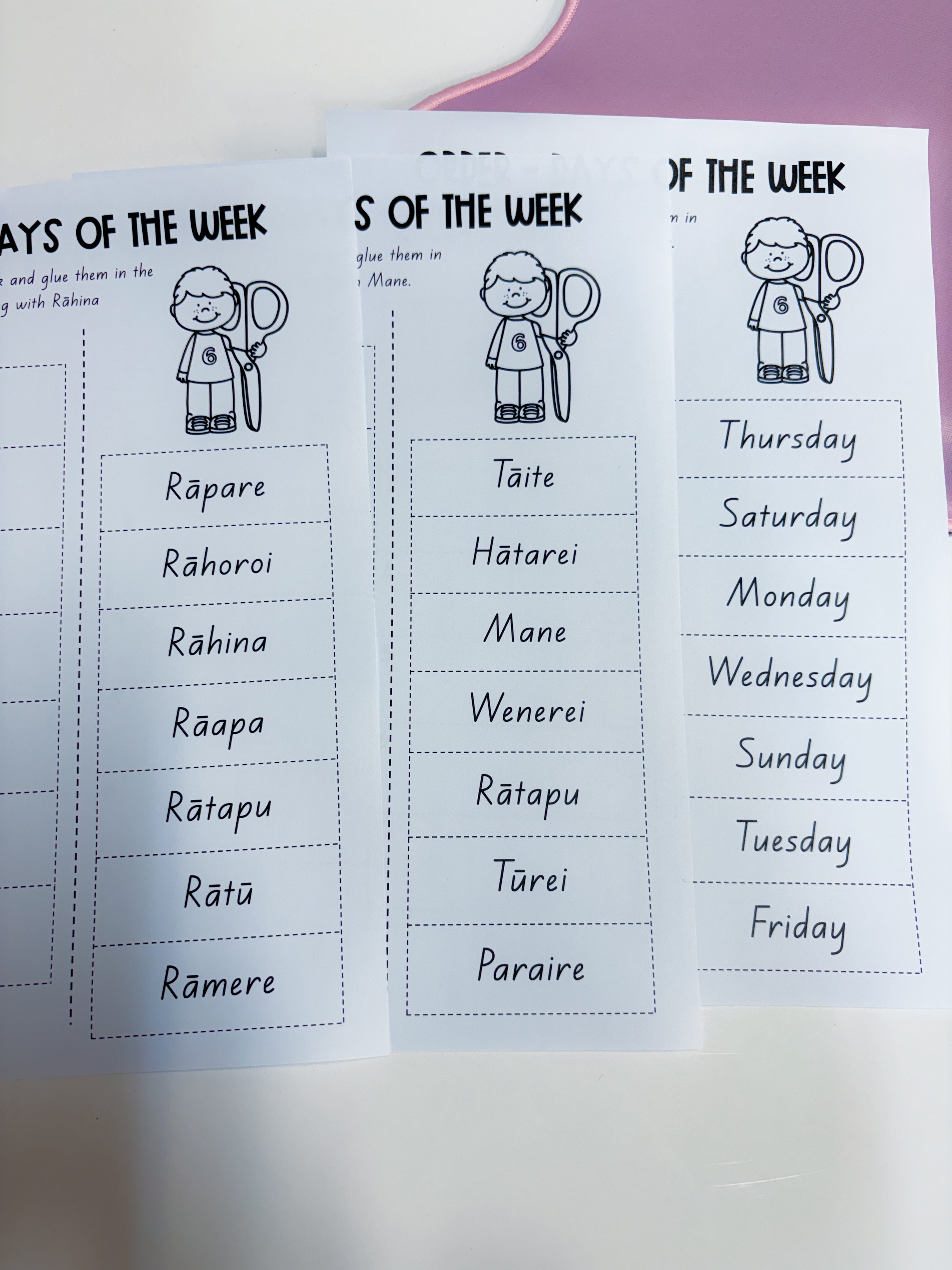 Days of the Week Mini Pack