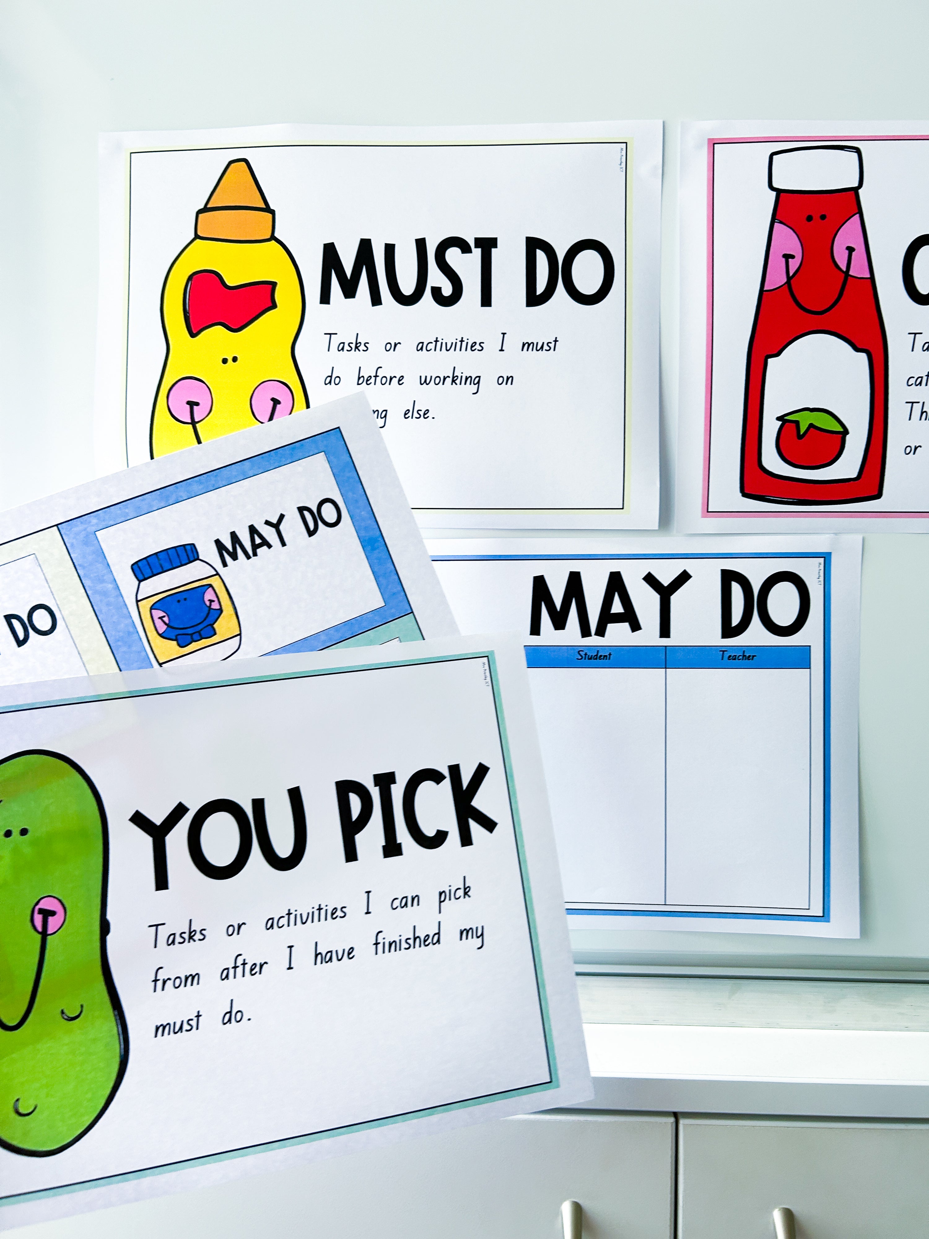 Must Do, May Do, You Pick Pack