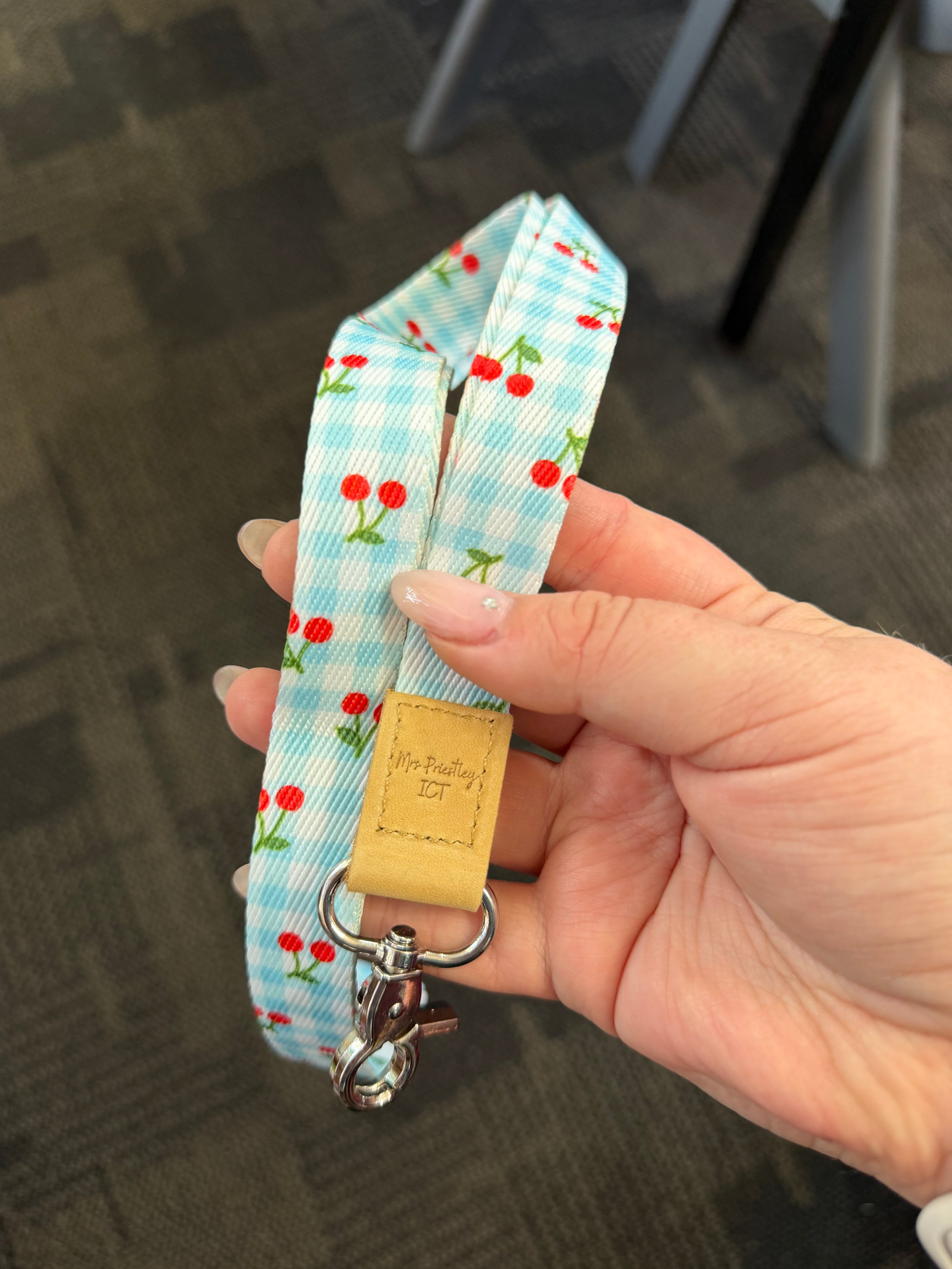 Cherry Love Lanyard
