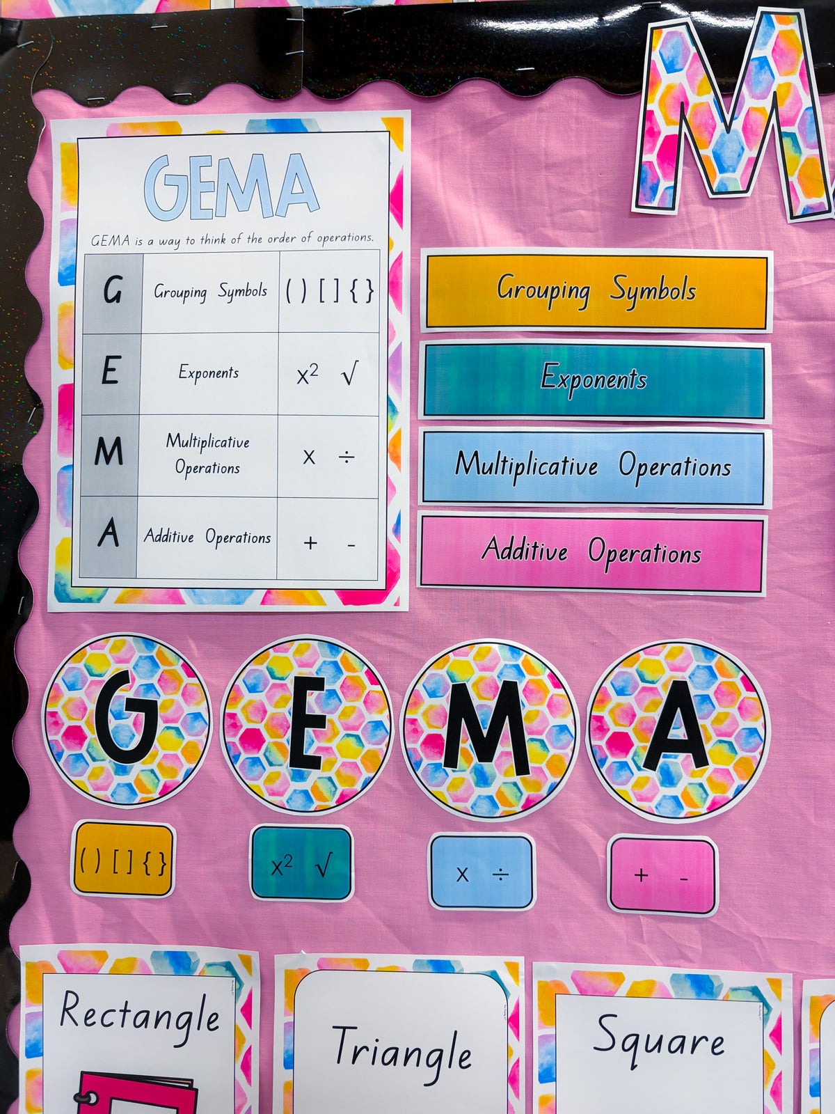 GEMA Anchor Charts (bright watercolour)