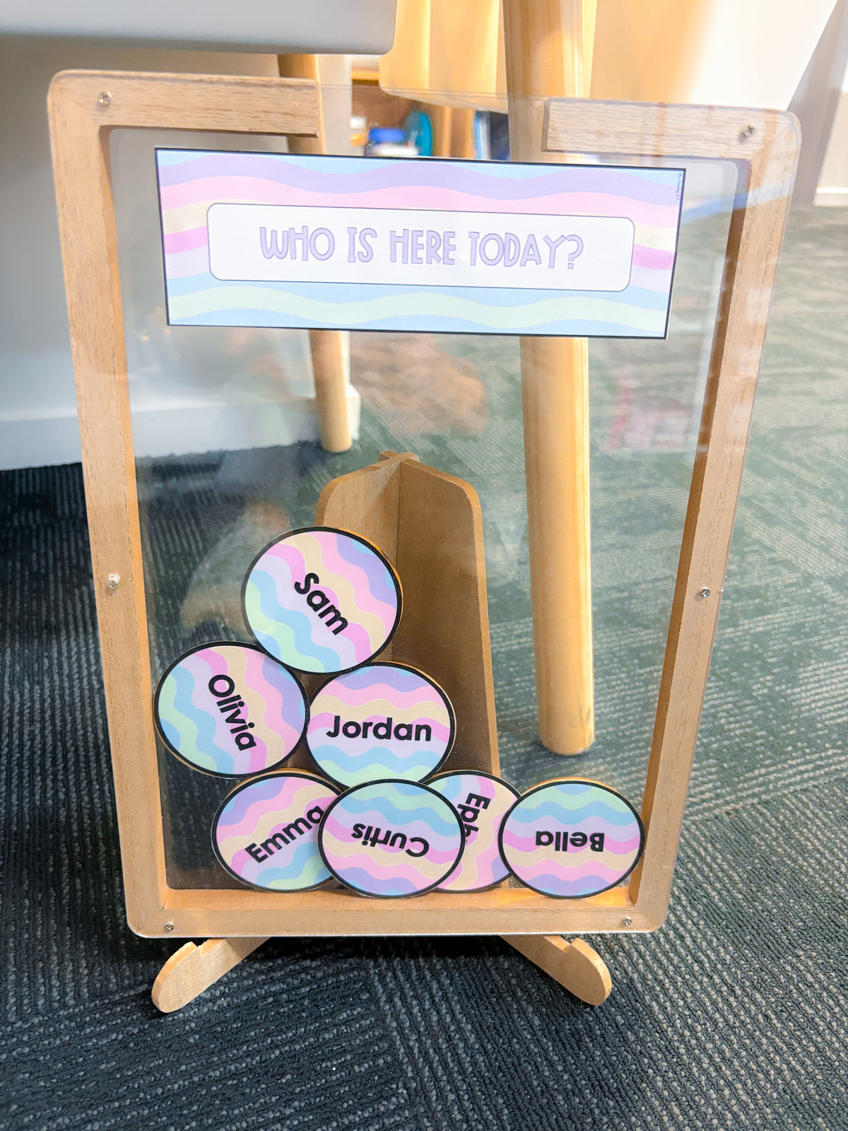 Who is here today? Pastel waves