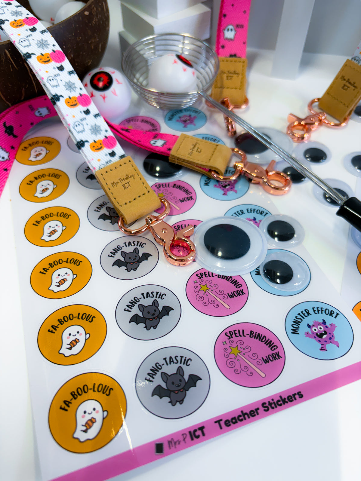 Teacher Stickers - Halloween 2