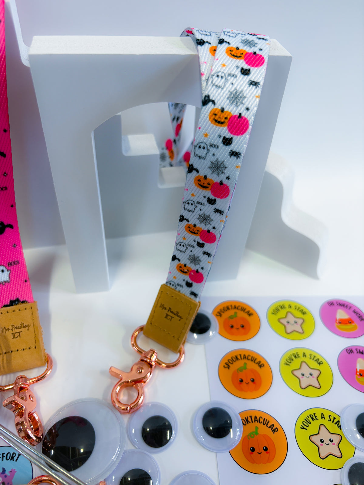 Spooky Halloween Lanyard