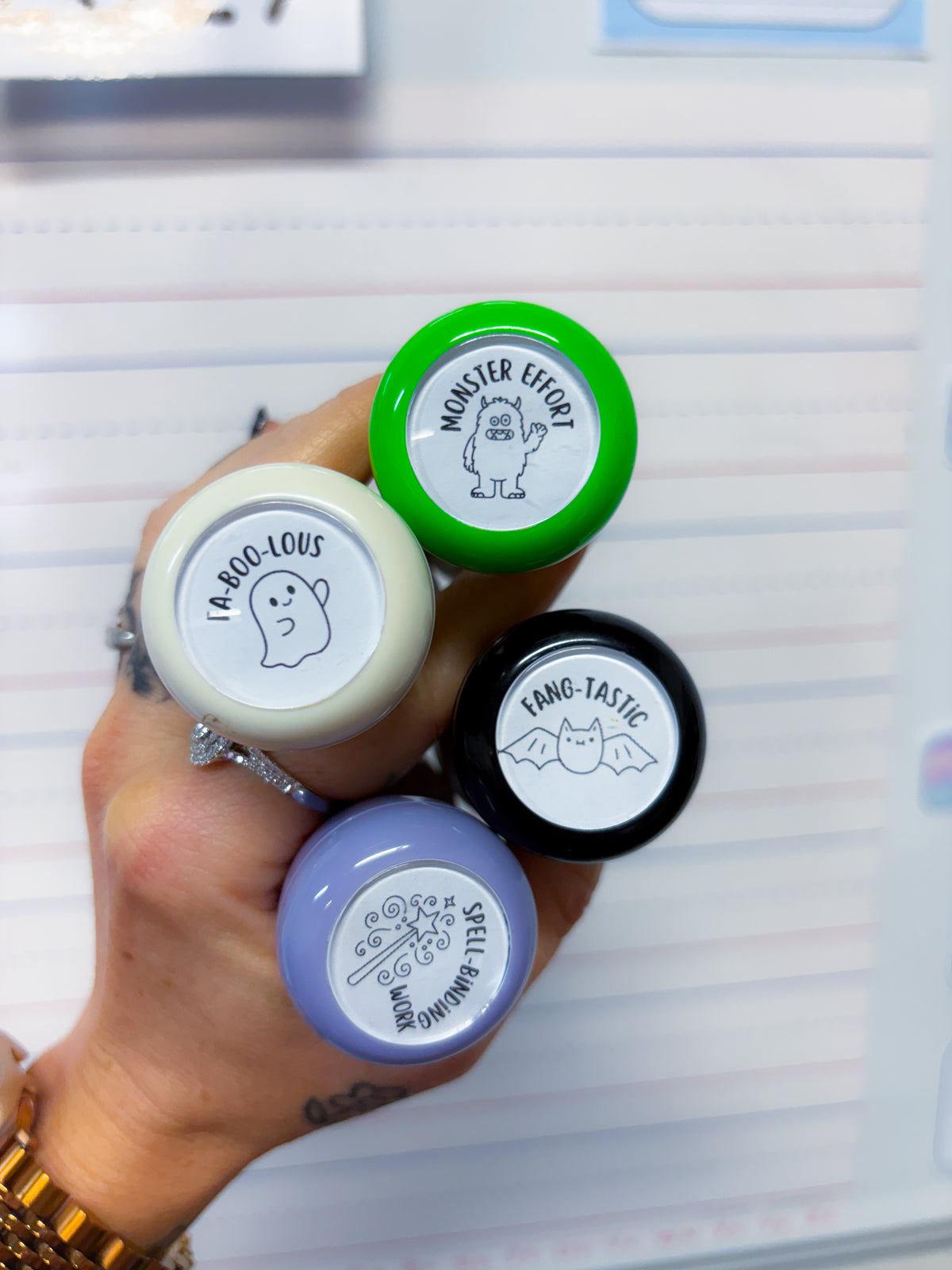 Fang-tastic stamp