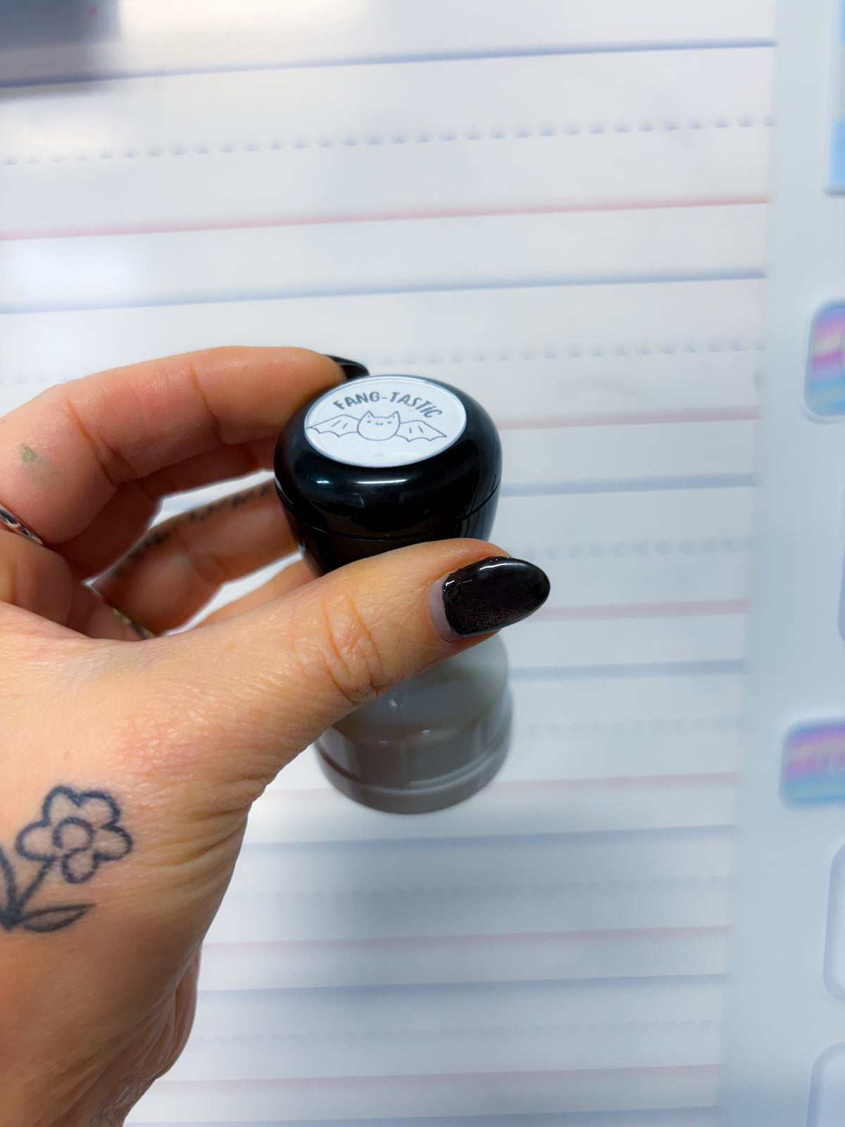 Fang-tastic stamp