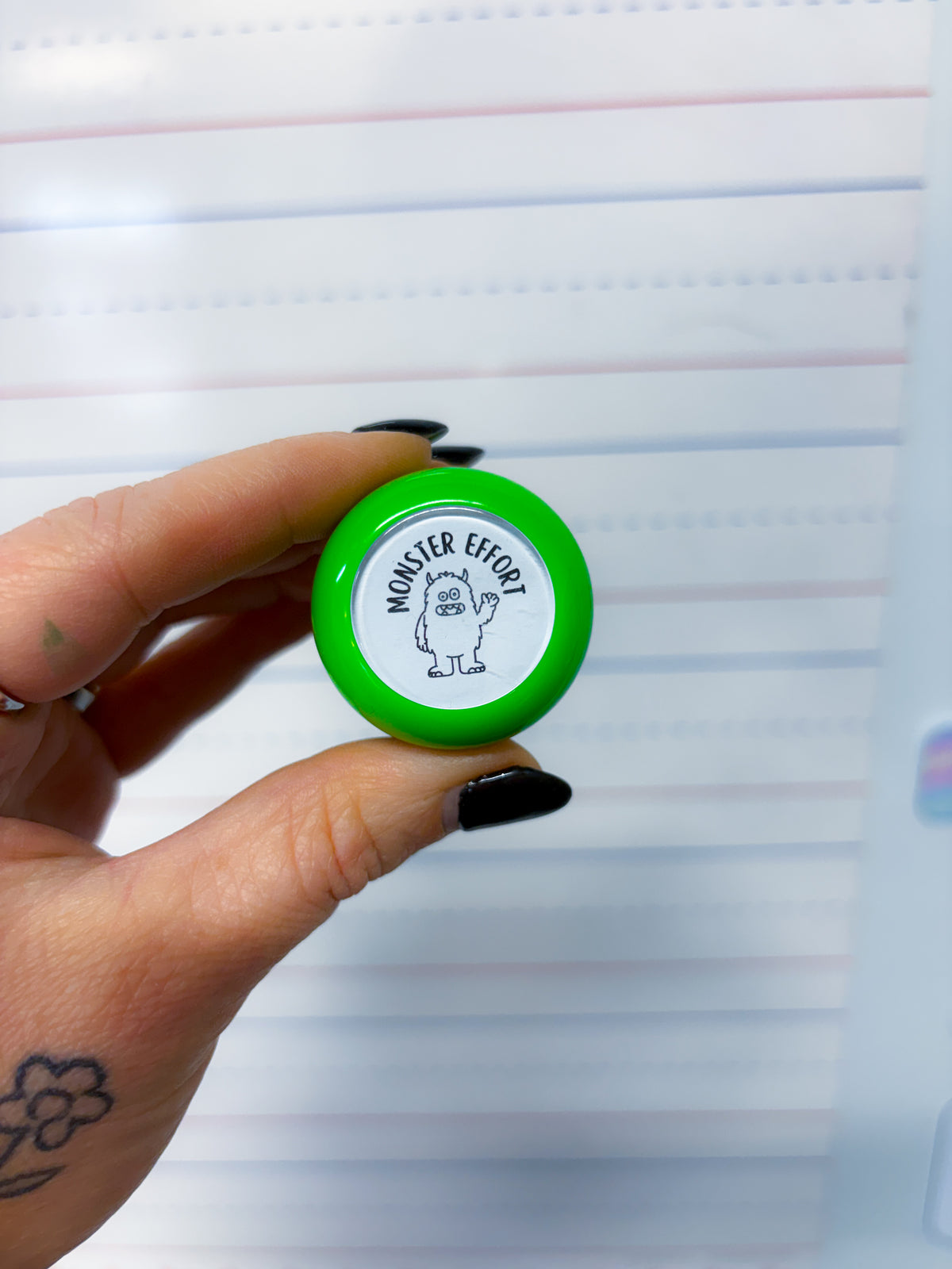 Monster Effort stamp