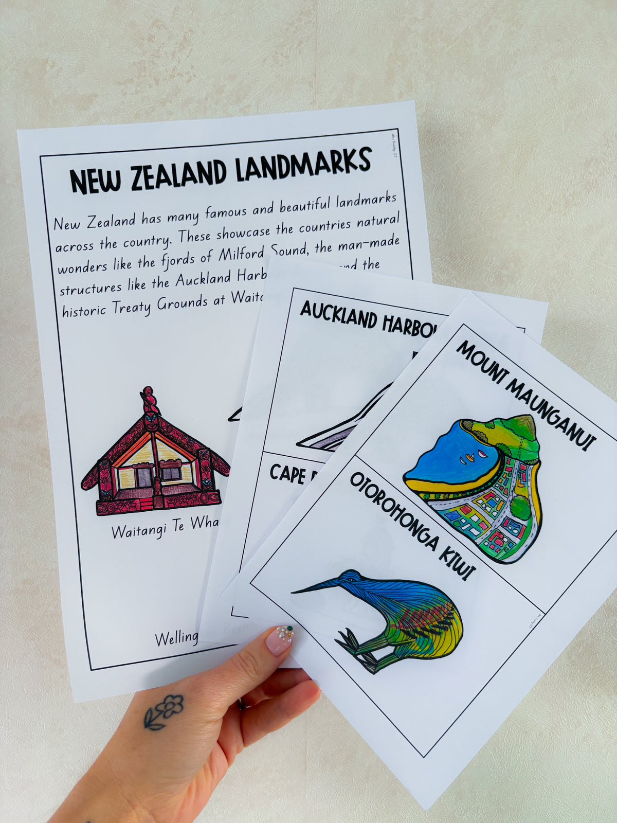NZ Geography and Landmarks