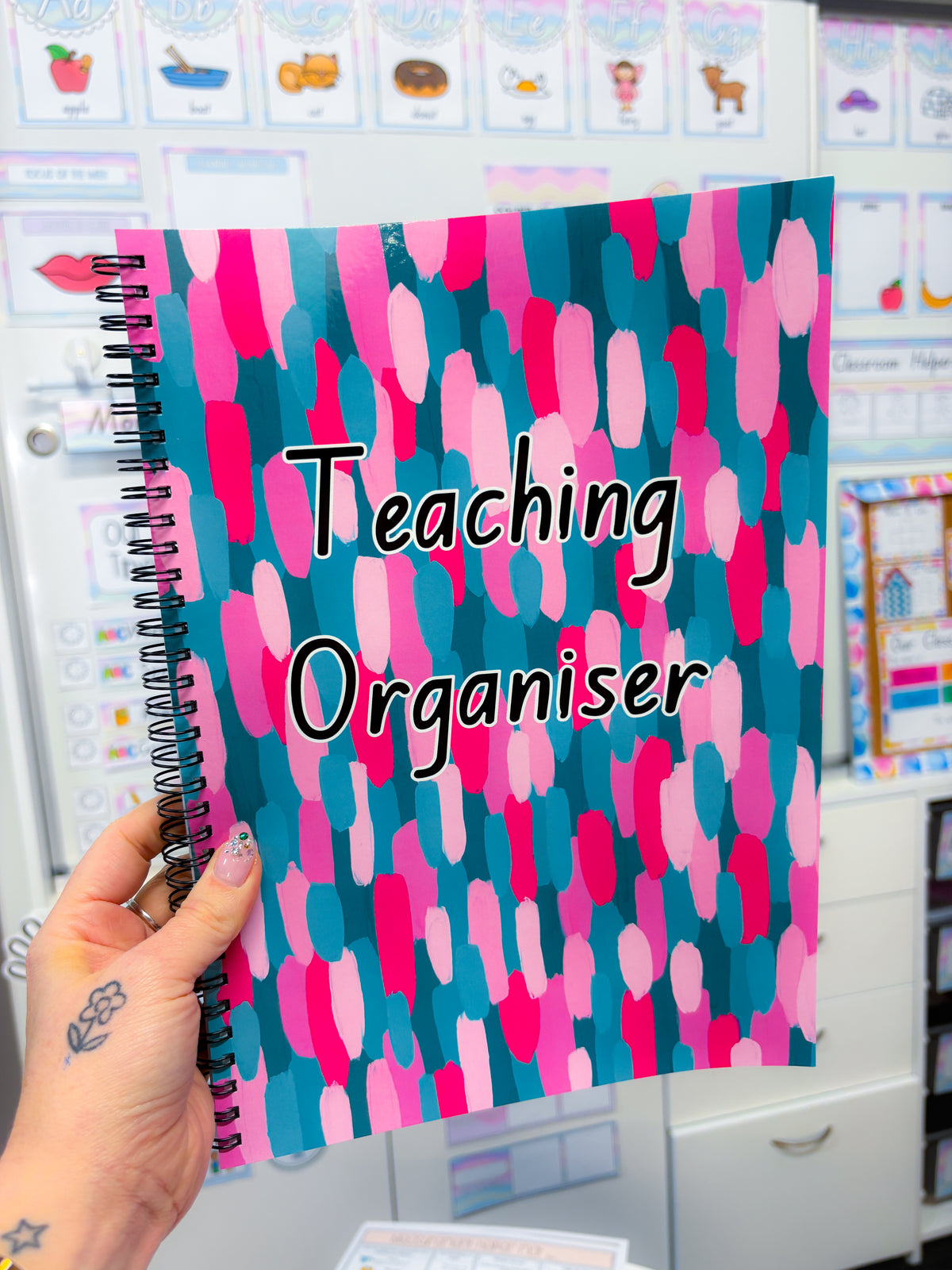 Berry Teal Teaching Organiser