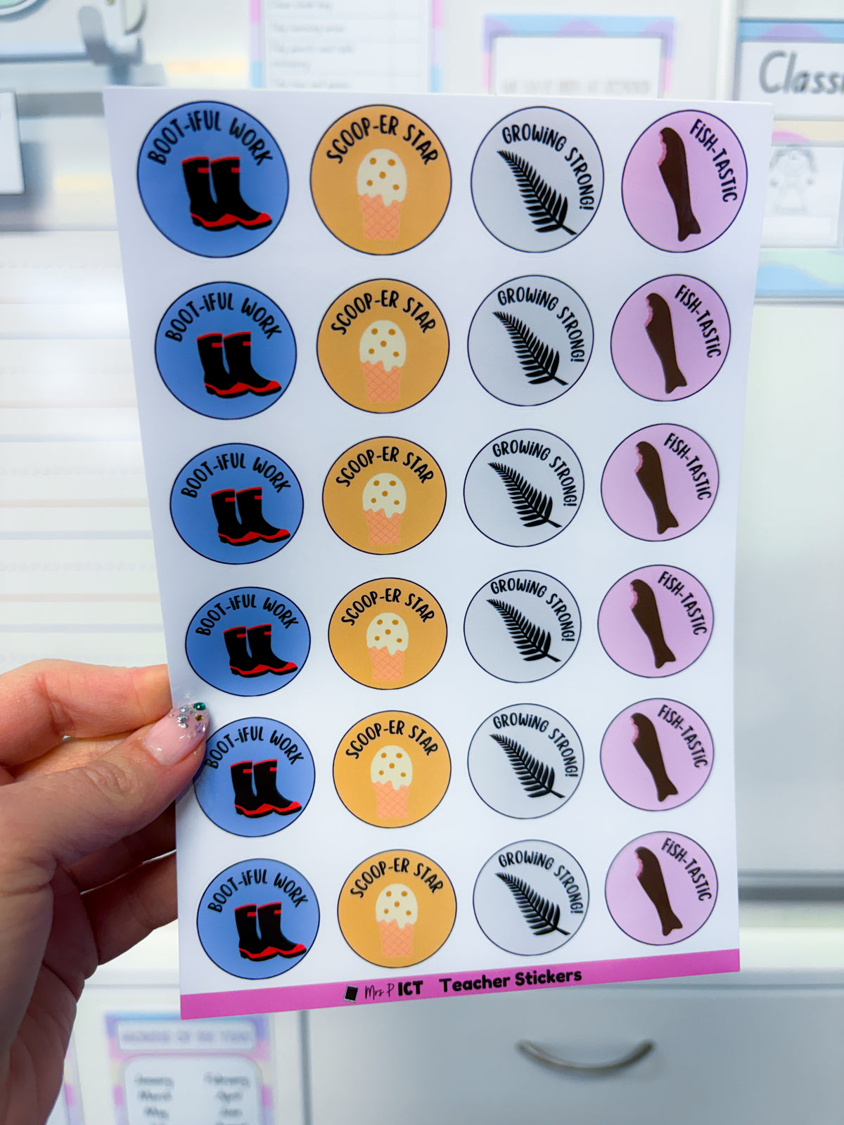 Teacher Stickers - Pack 9