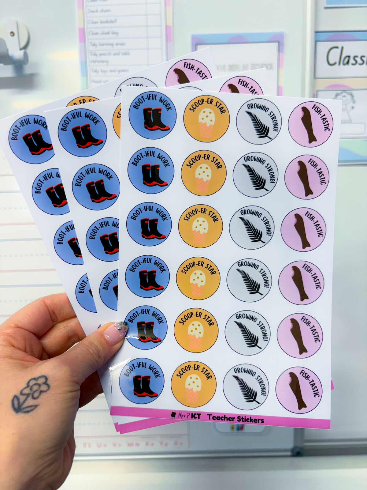 Teacher Stickers - Pack 9