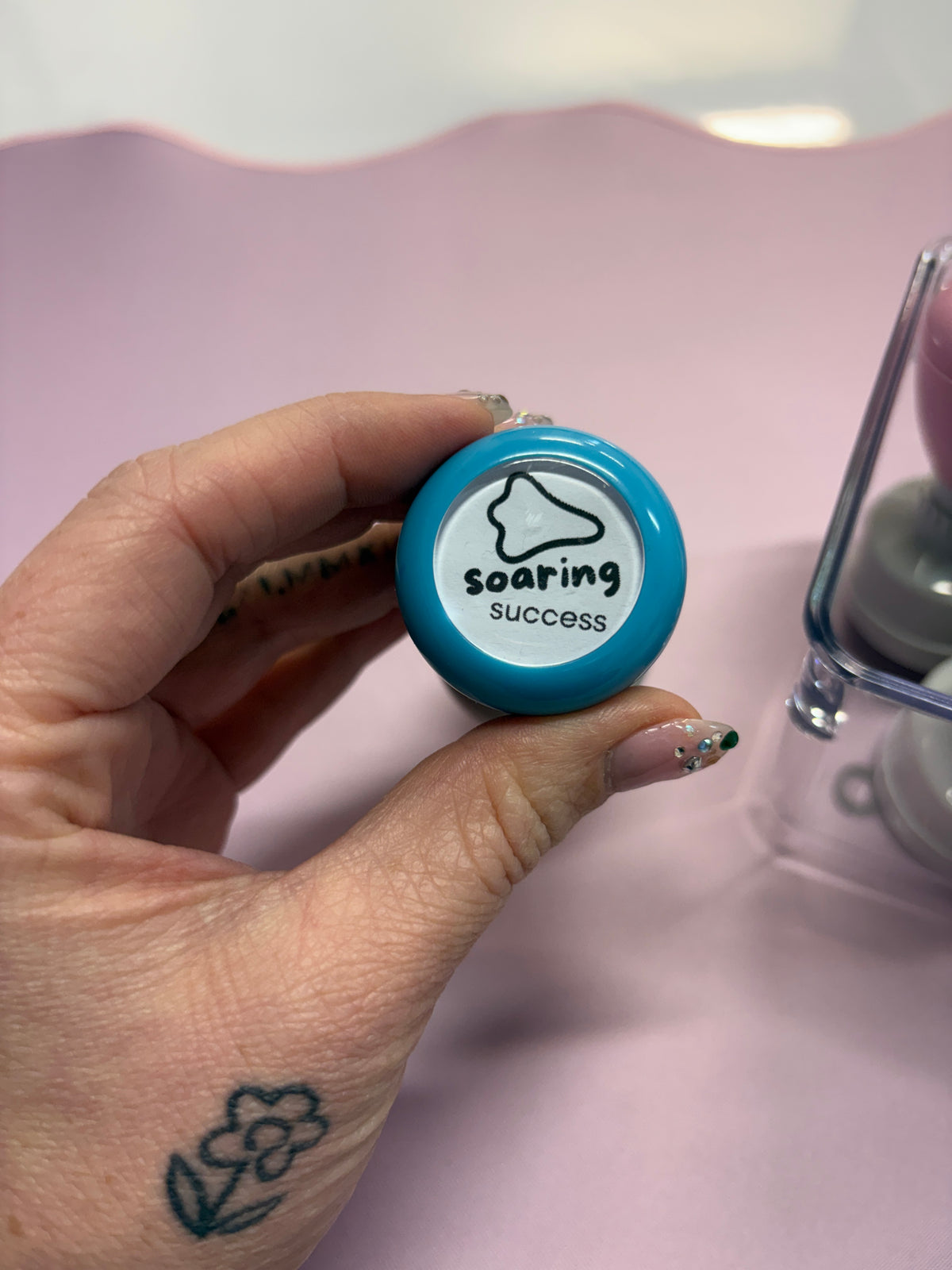 Soaring success stamp