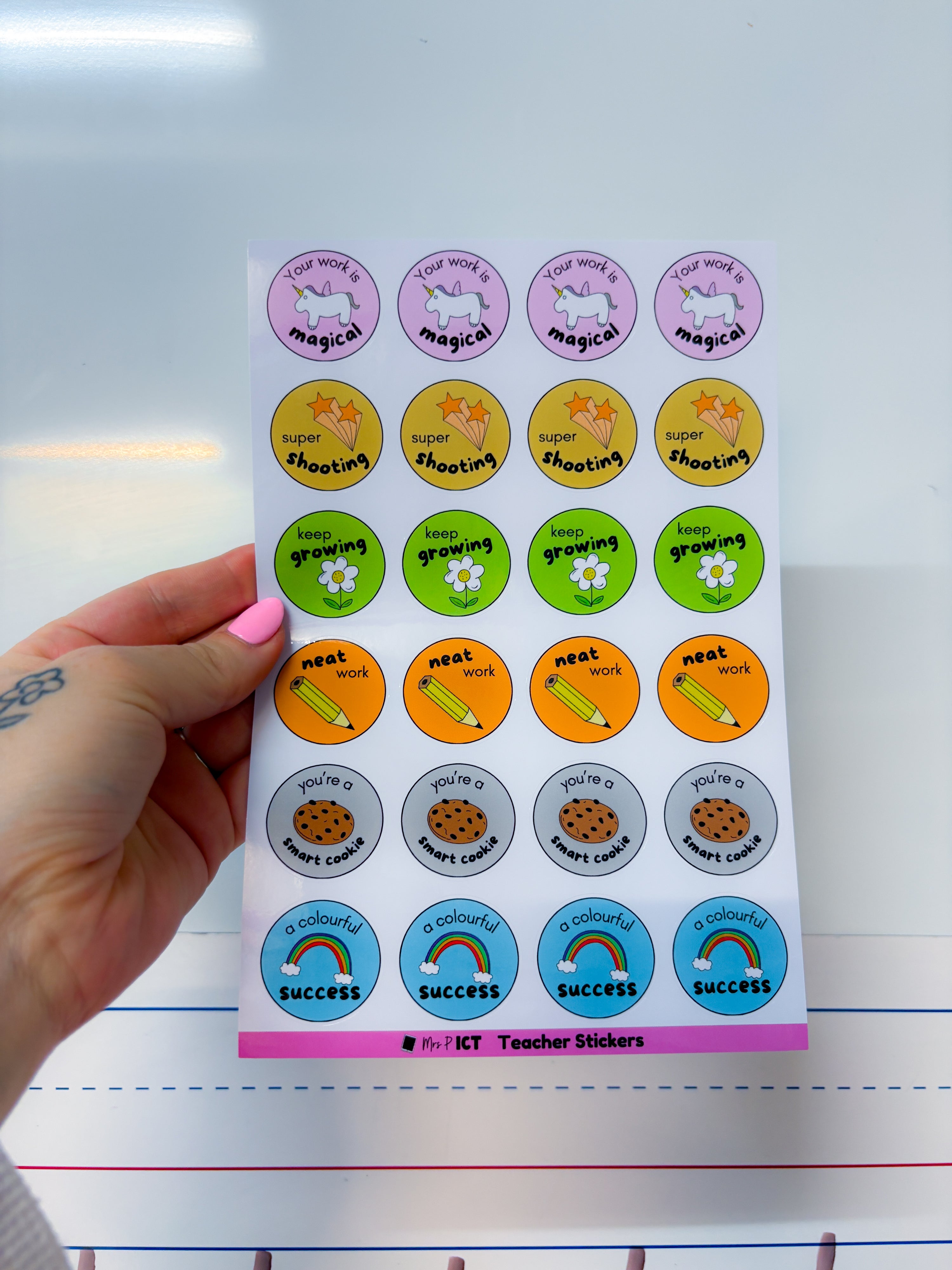 Teacher Stickers - Mixed