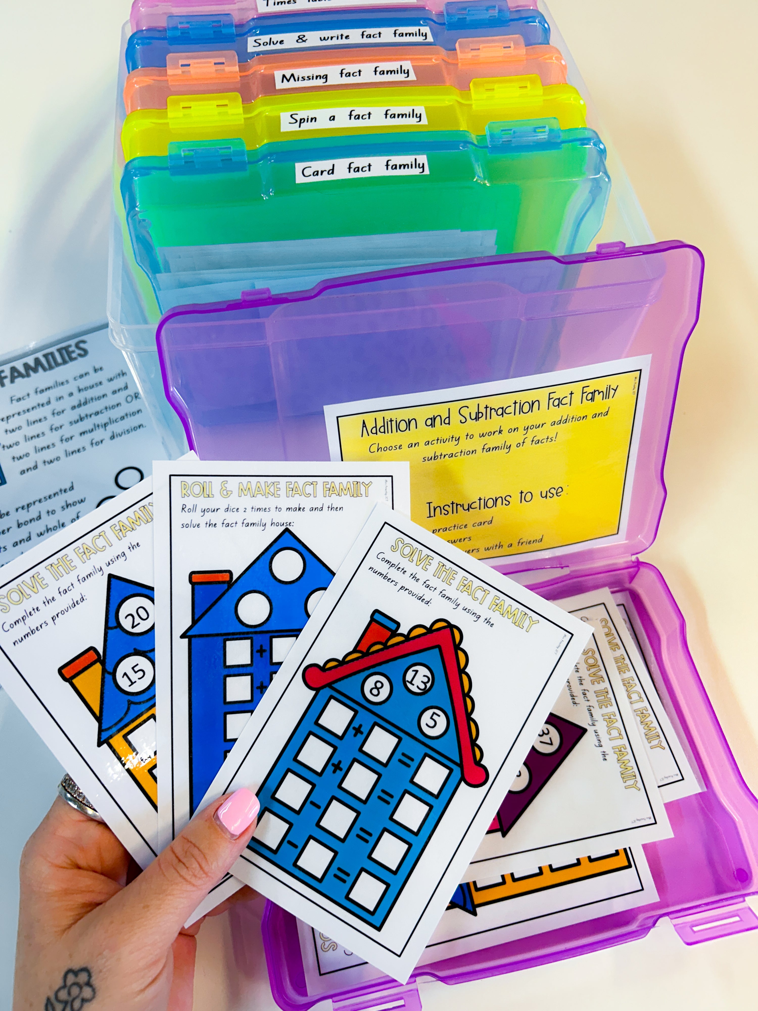 Fact Family Pack