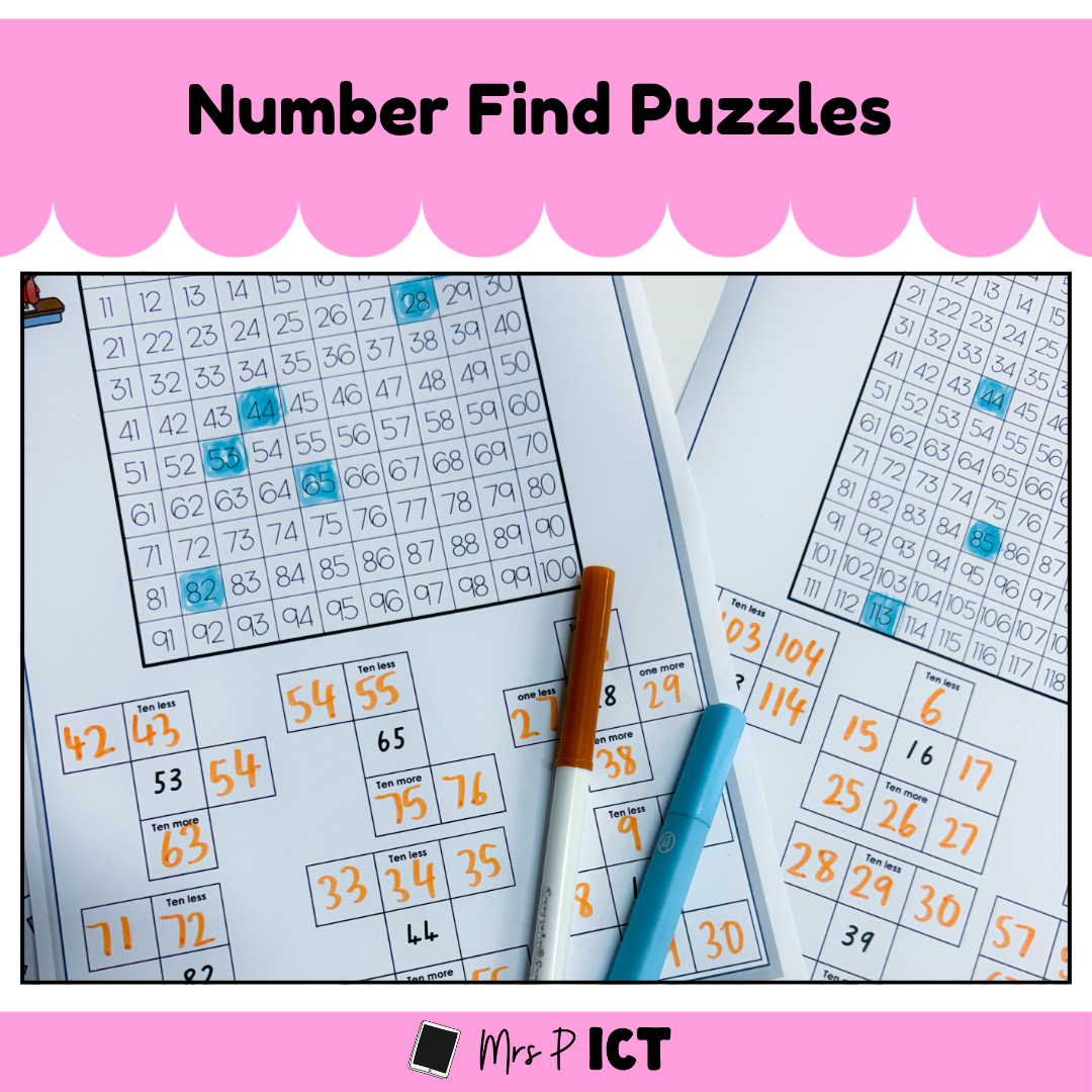 Number Find Puzzles
