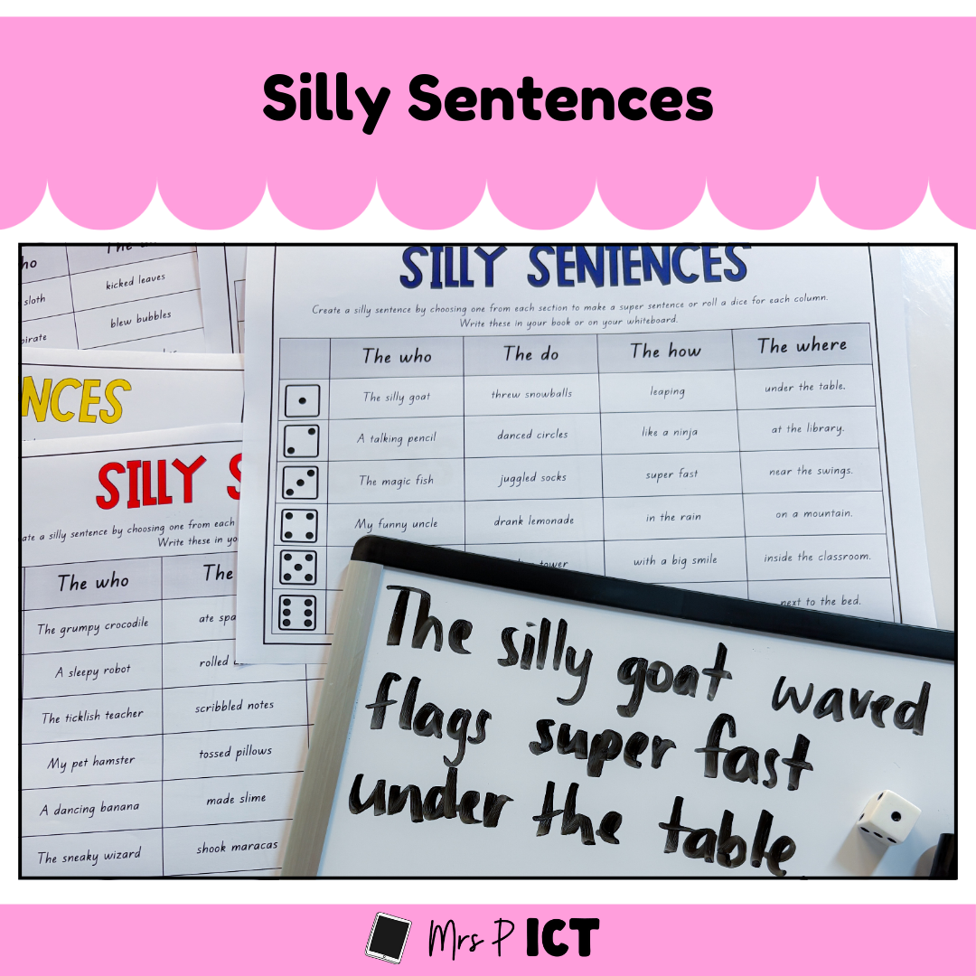 Silly sentences