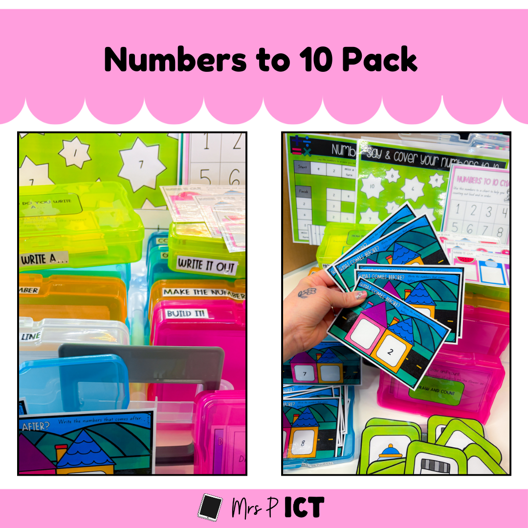 Numbers to 10 Pack