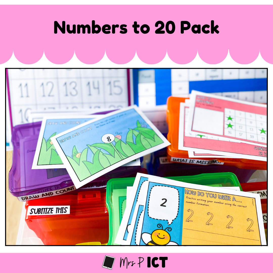 Numbers to 20 Pack