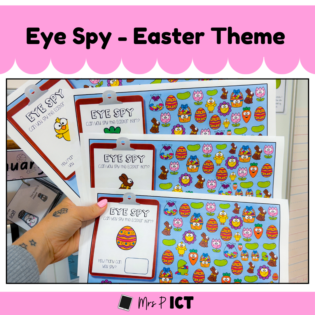 Eye spy with my little eye - Easter