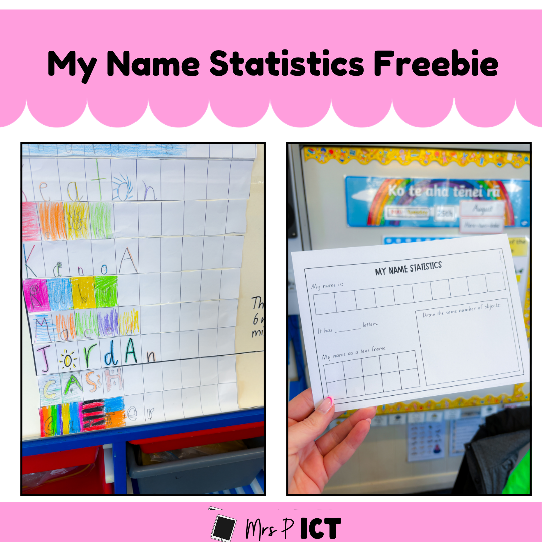 My name Statistics Freebie